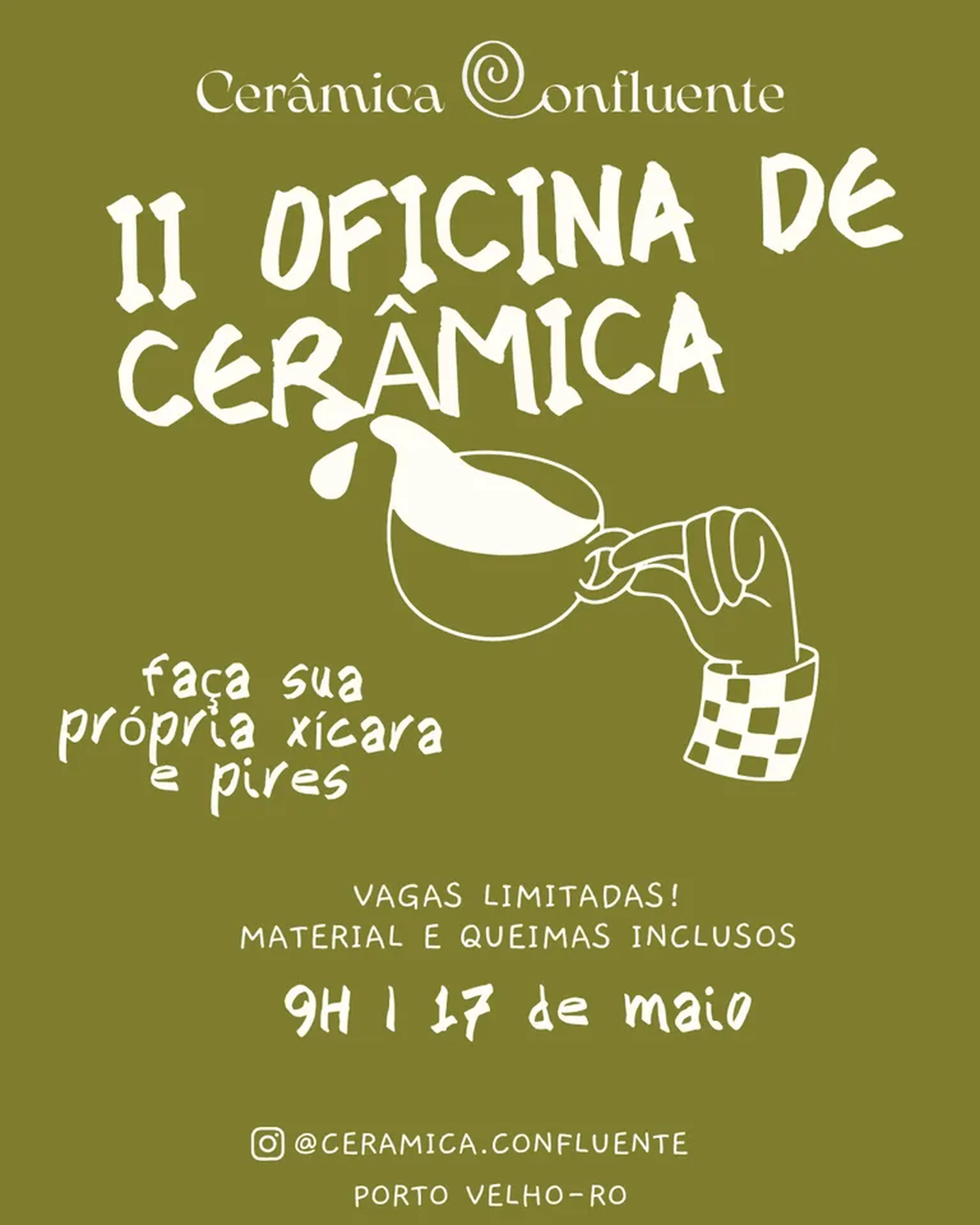 II Oficina de Cerâmica - Maio imagem