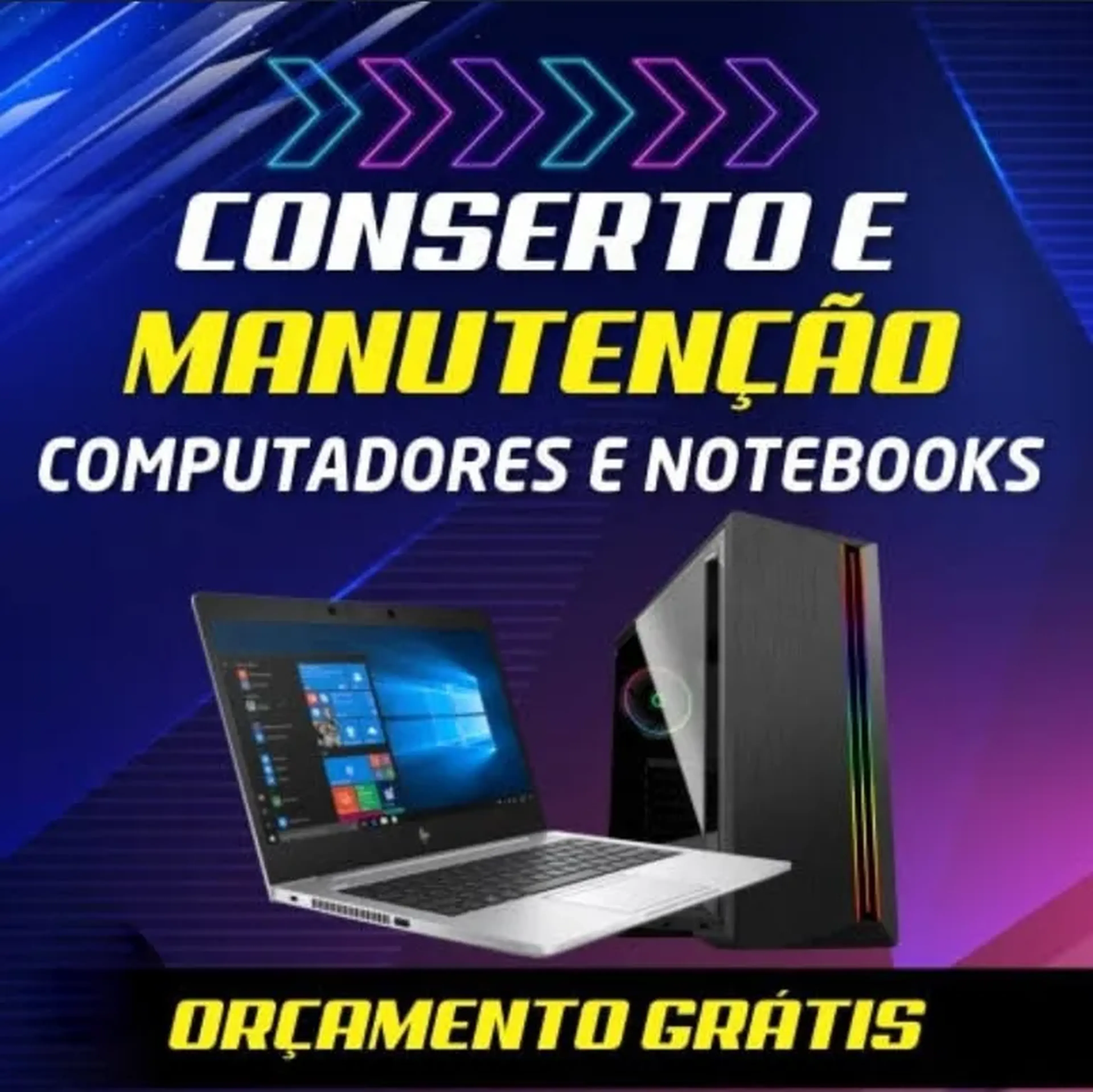 Conserto e Manutenção de Computadores imagem