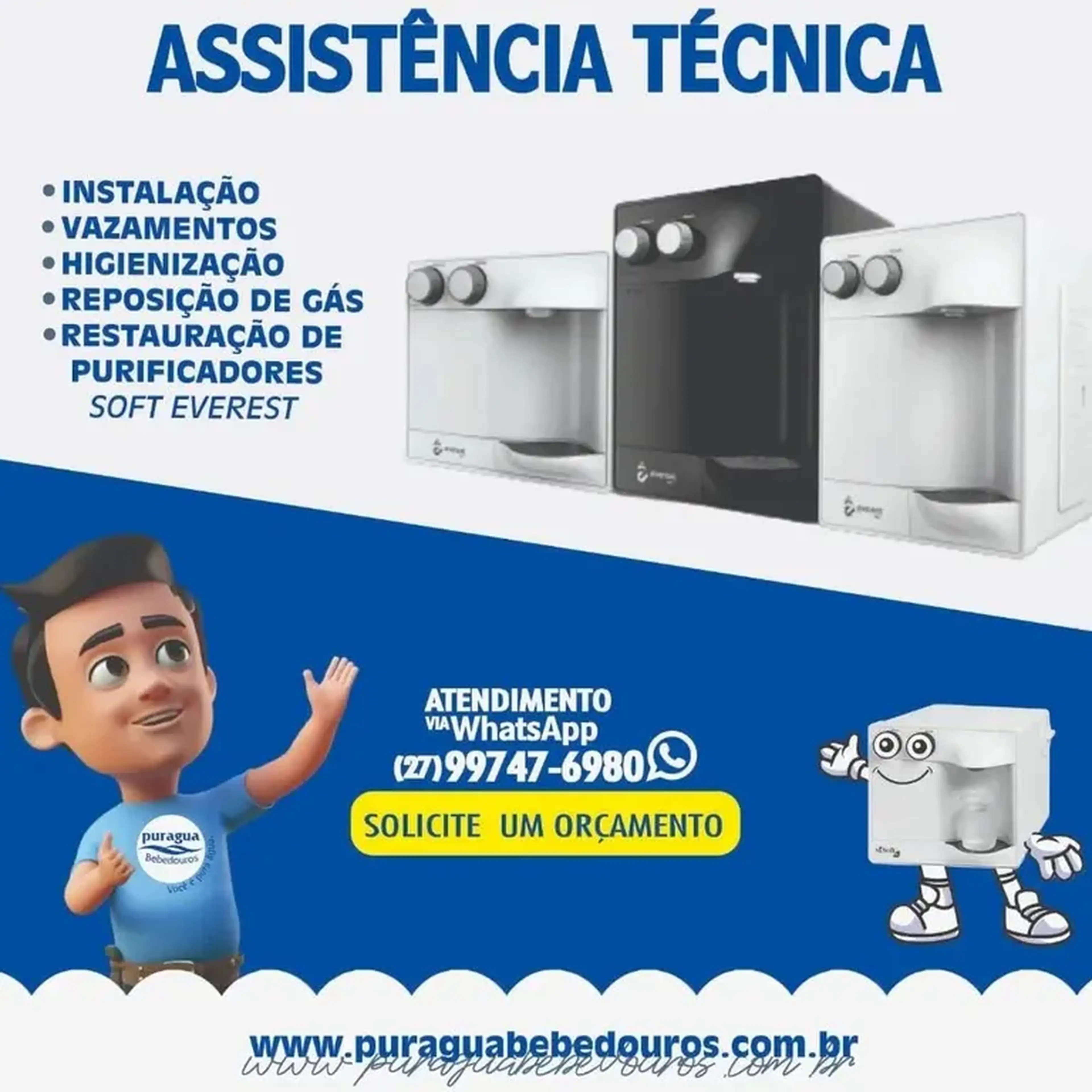 Restauração de Purificadores Soft Everest imagem