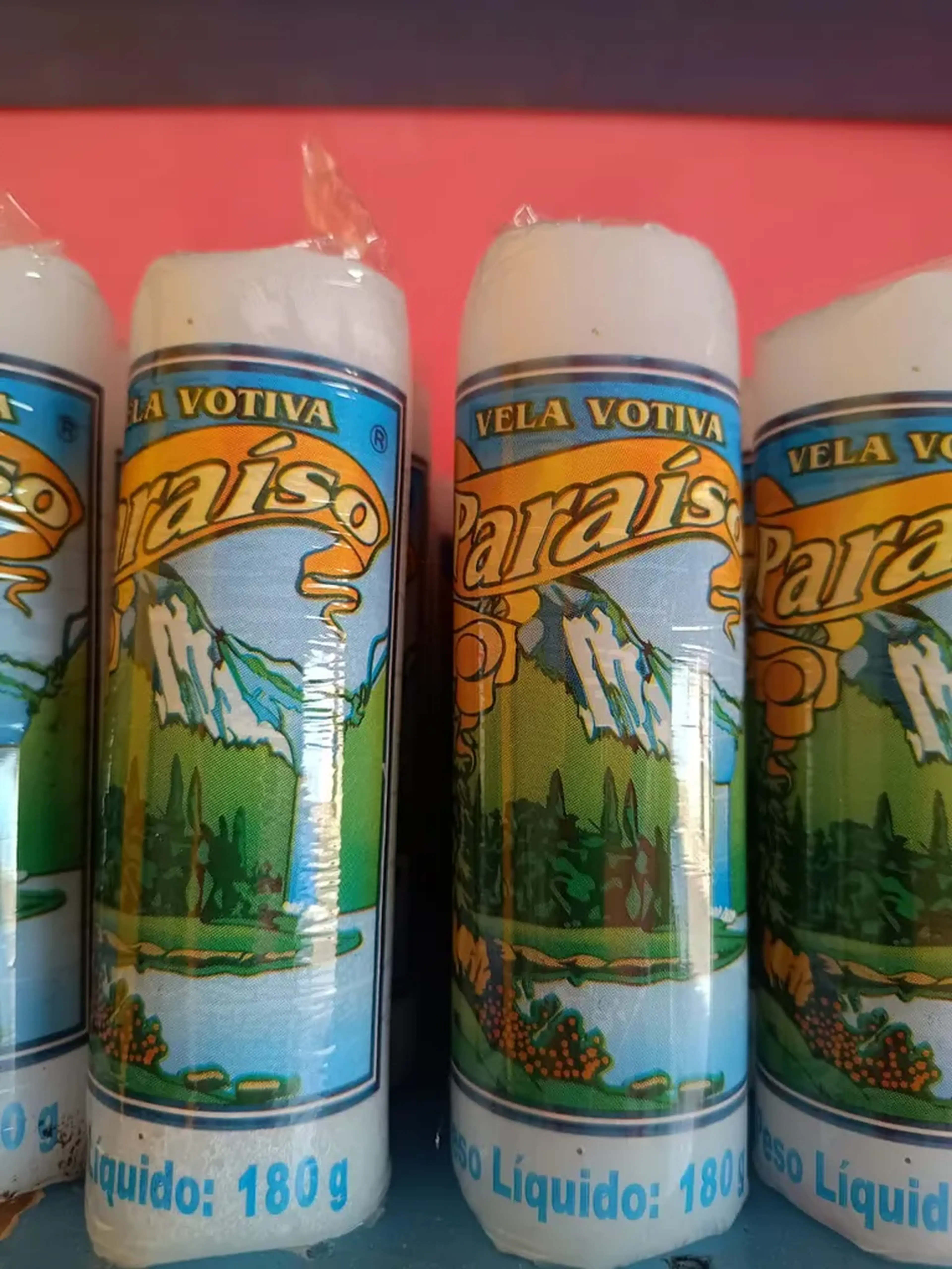 VELA BRANCA FINA 180g - UNIDADE imagem