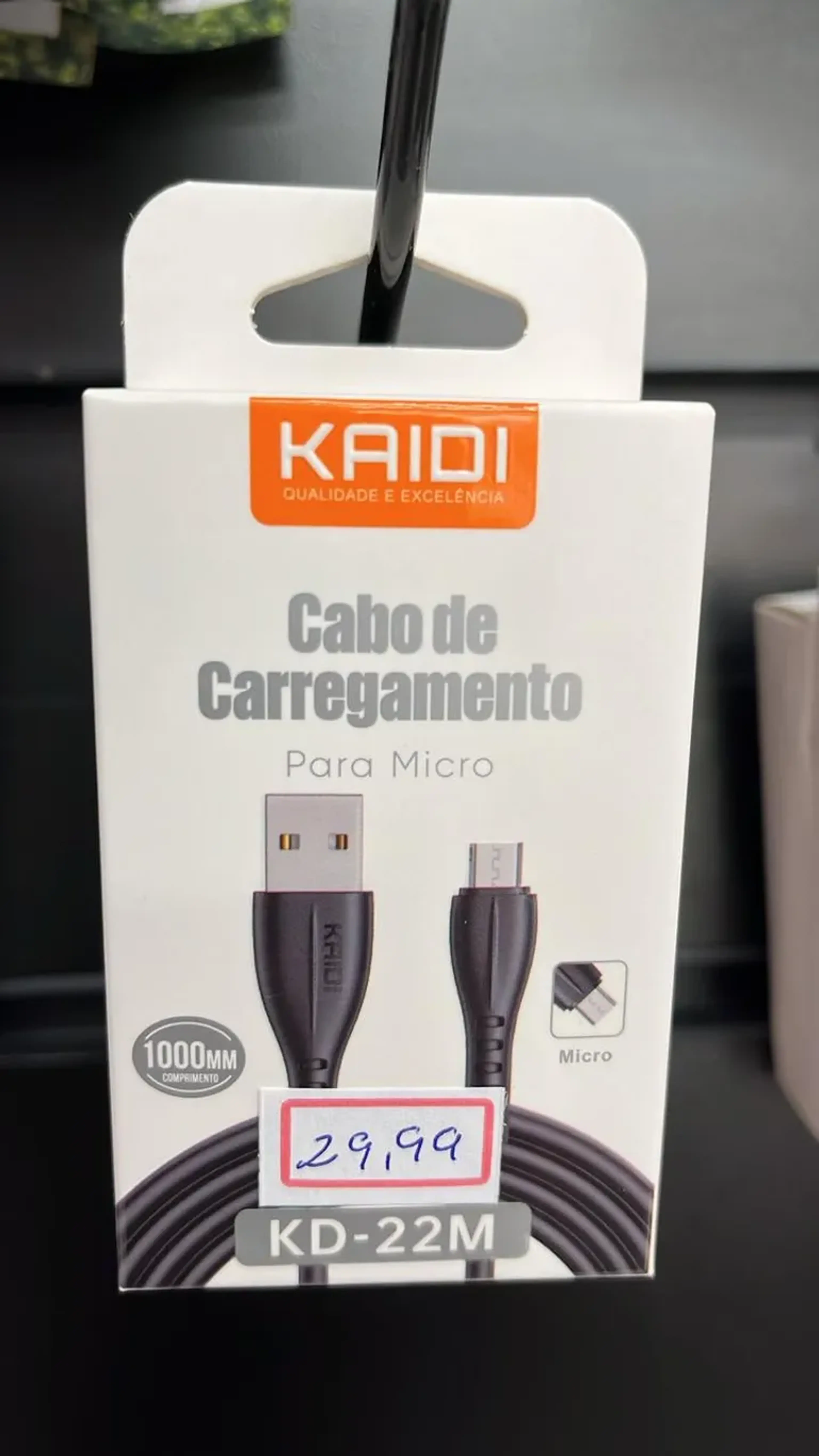 Cabo de Carga V8 imagem