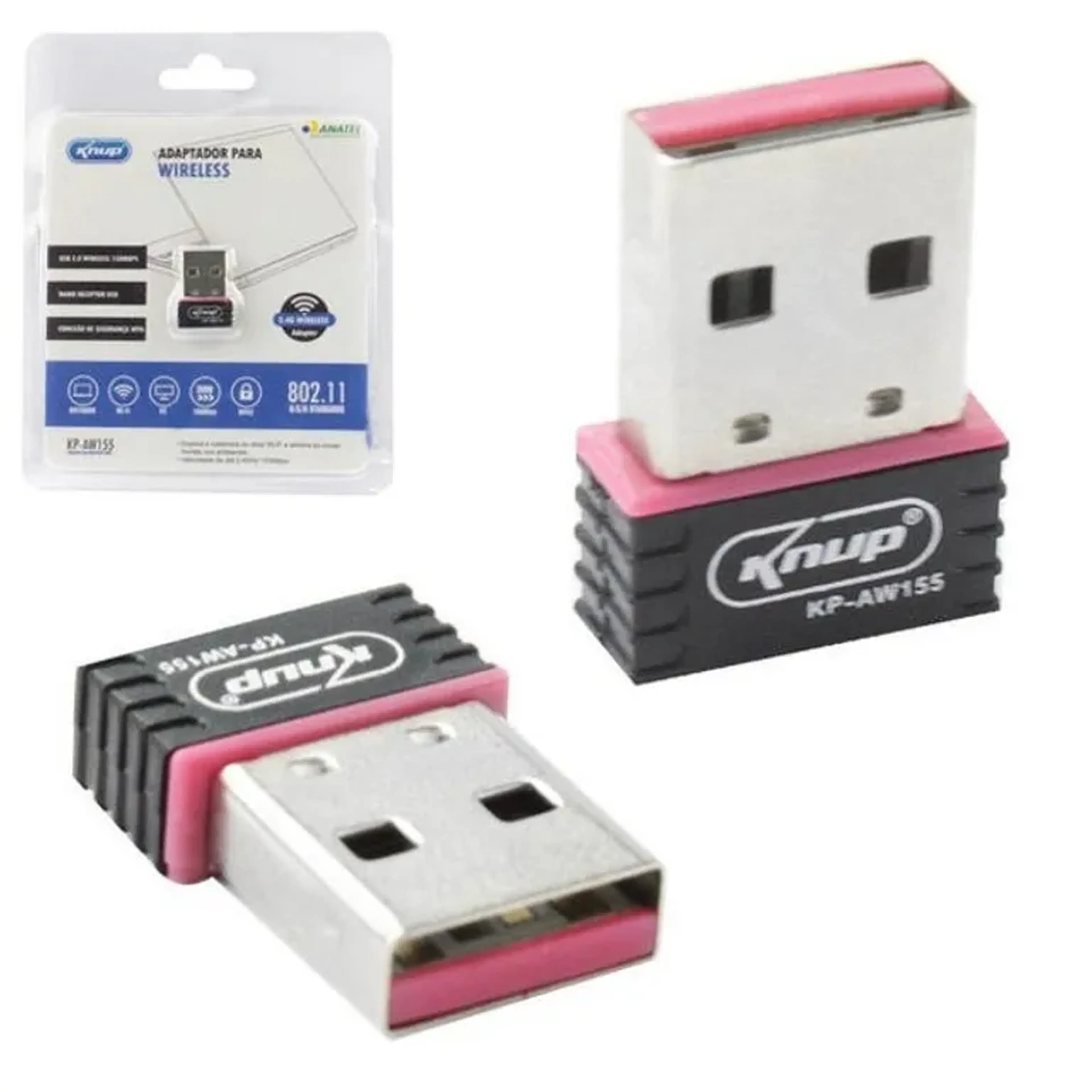 ADAPTADOR WIFI KNUP nao é dual band imagem