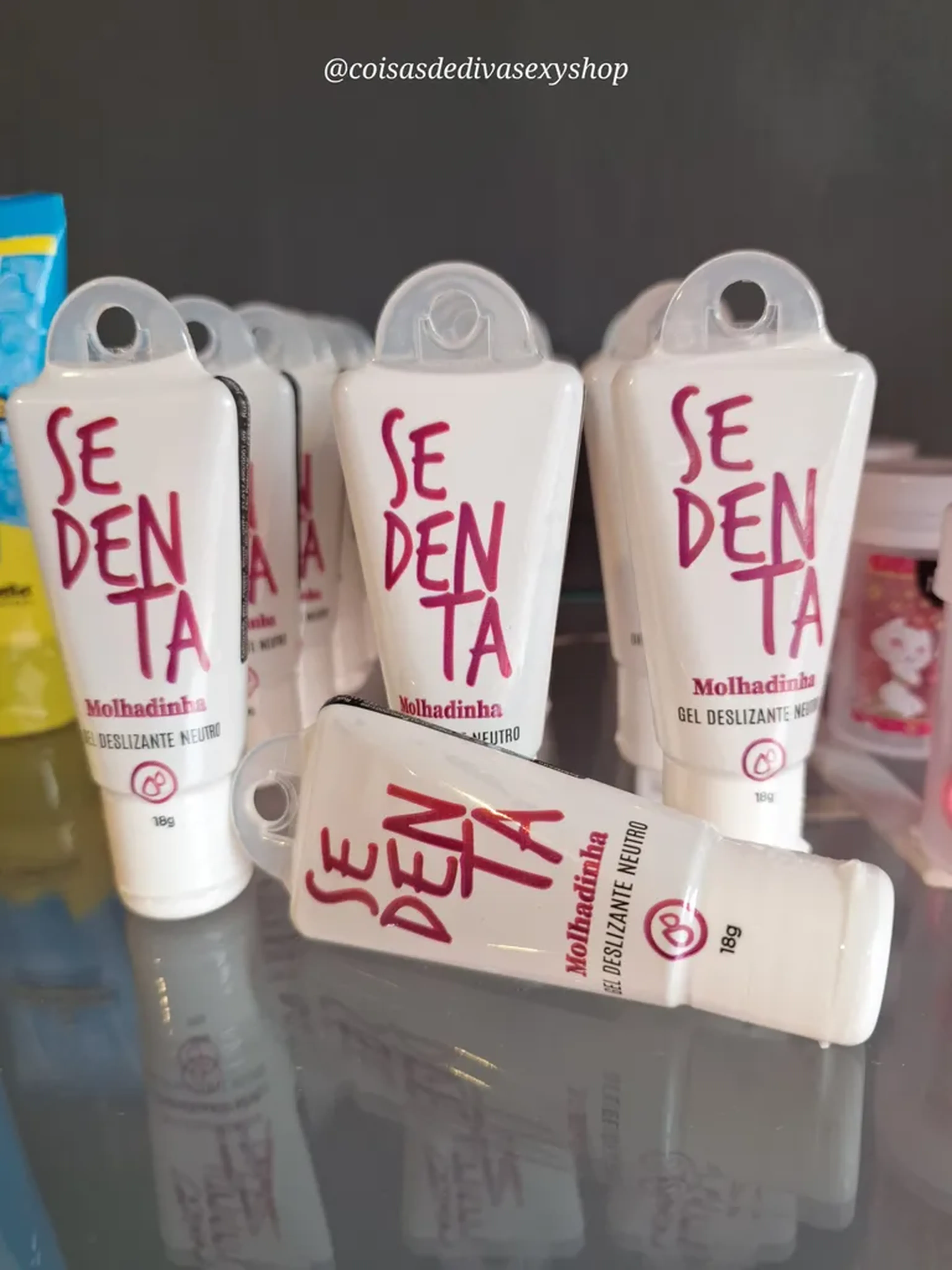 Gel lubrificante neutro com sabor imagem