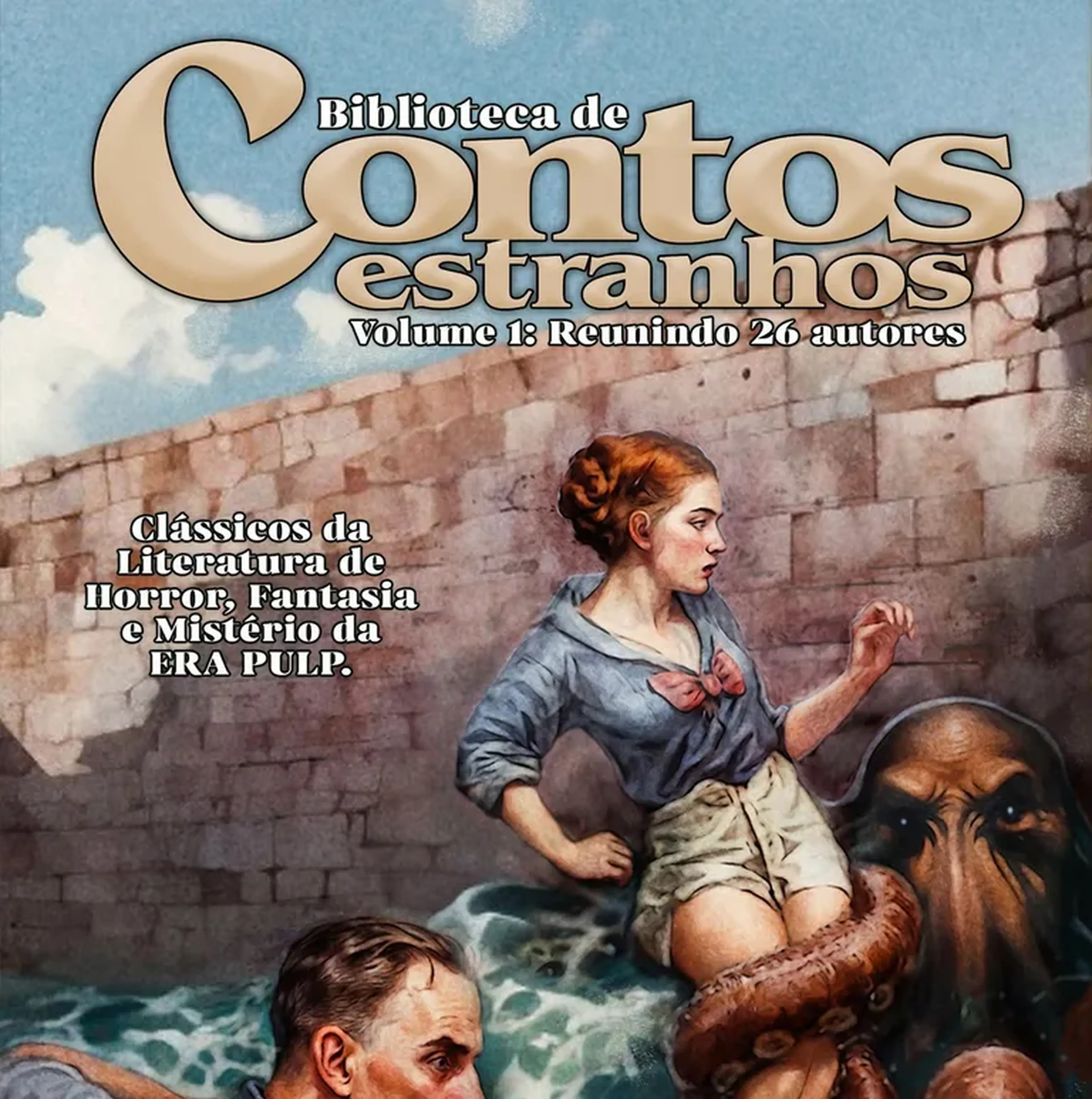 Biblioteca de Contos Estranhos vol 1 imagem