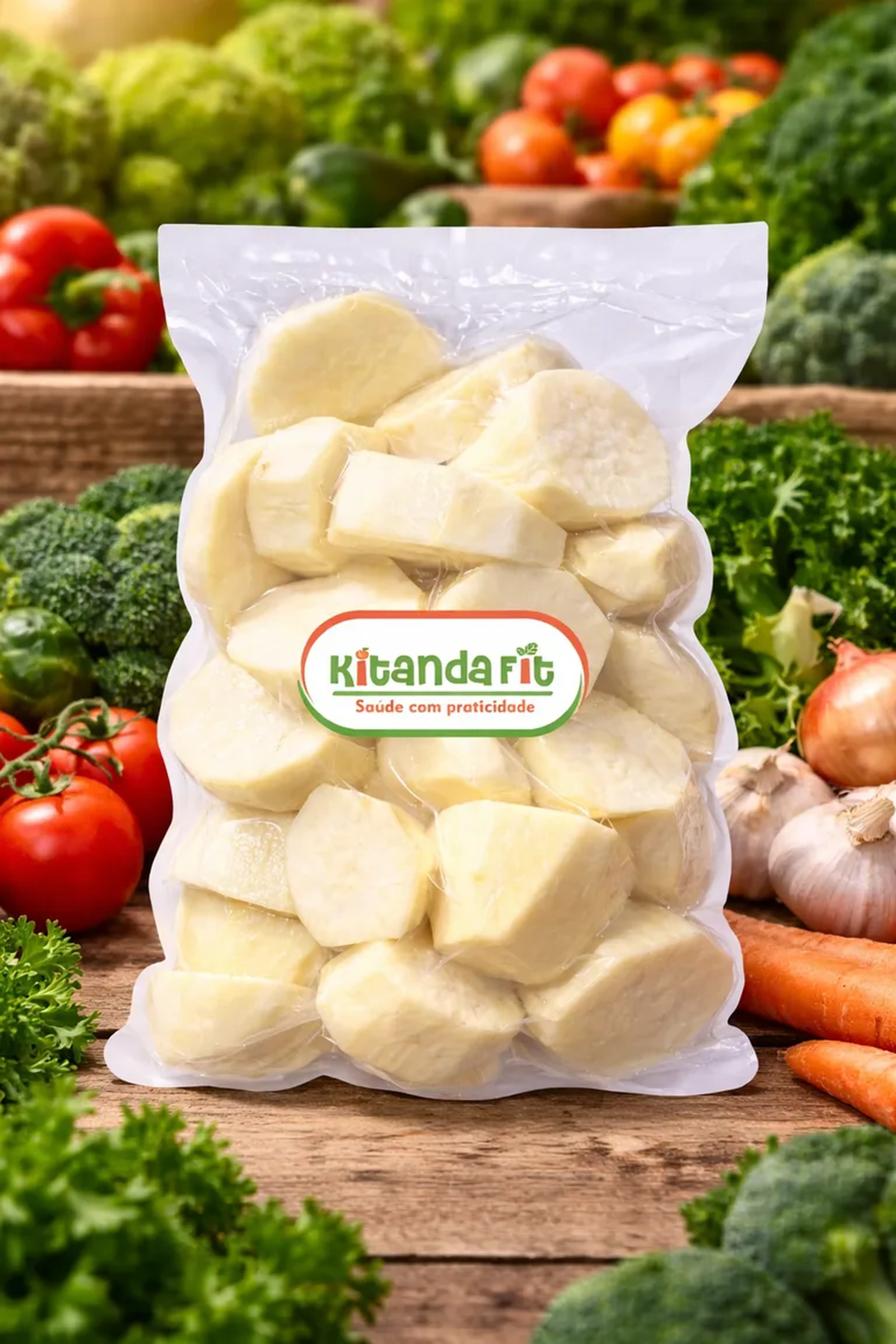 Batata Doce em cubos imagem