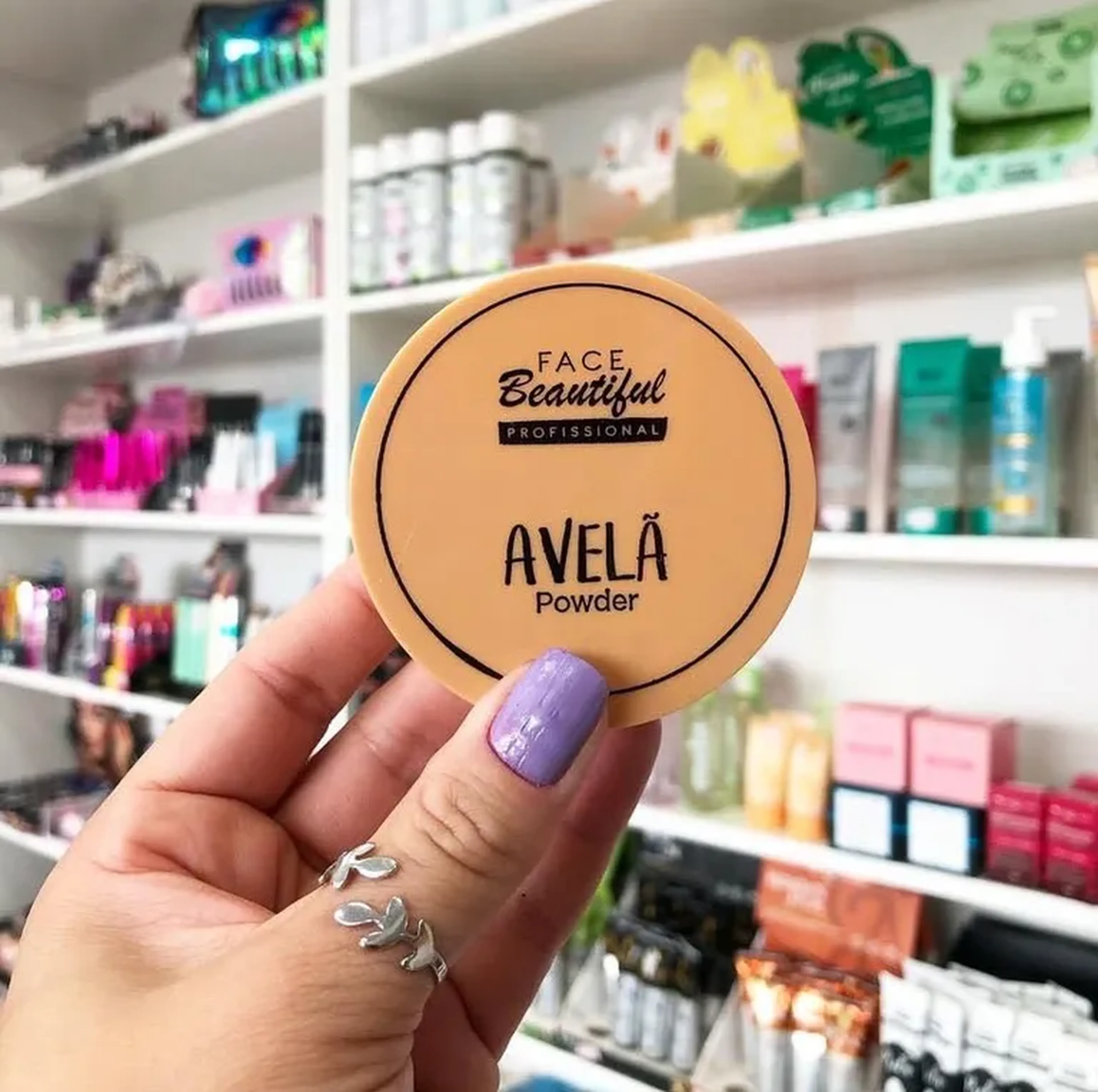 Pó Facial Solto Avelã imagem