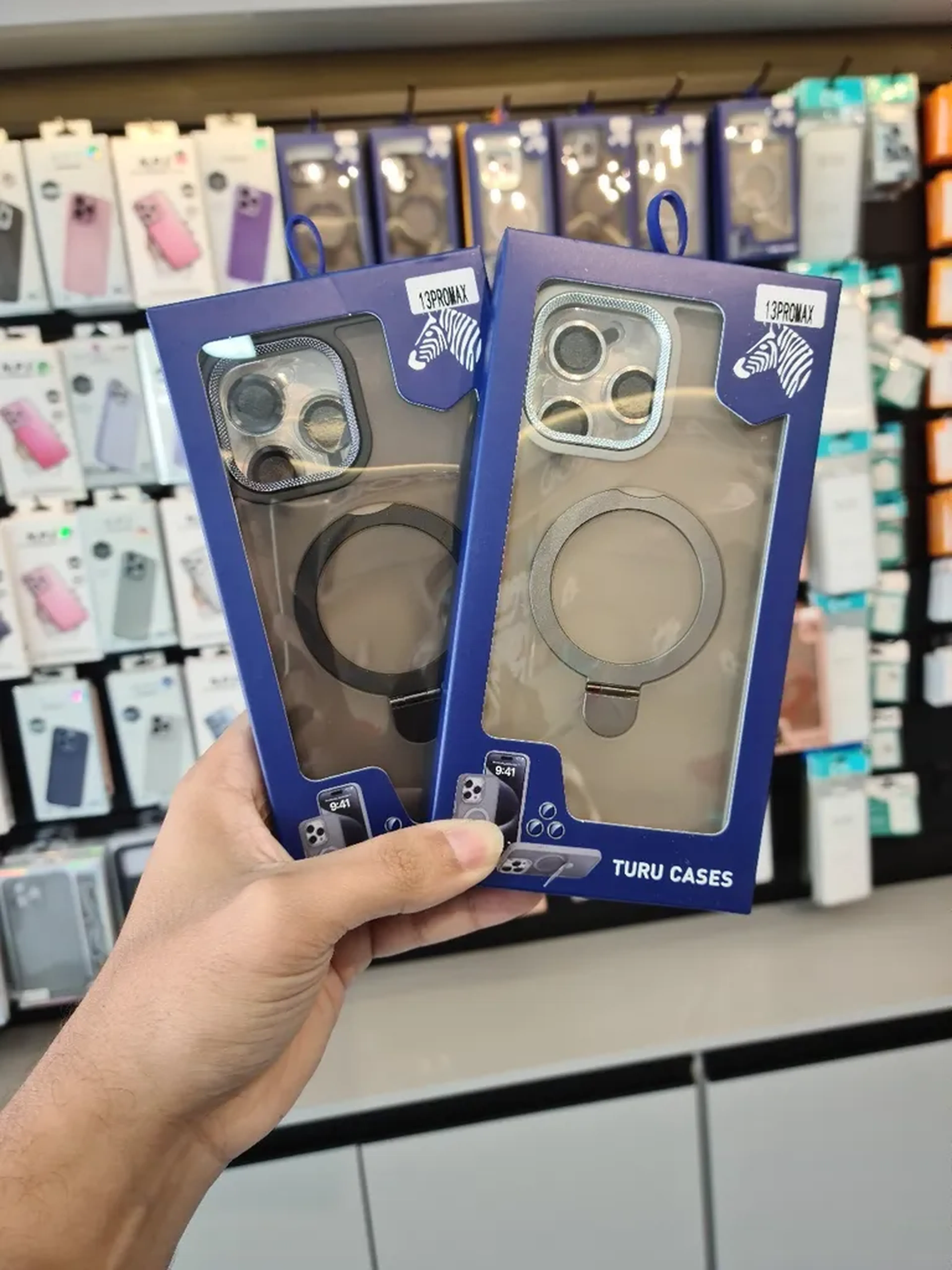 CAPA COM LENTE IPHONE 13 PRO MAX imagem