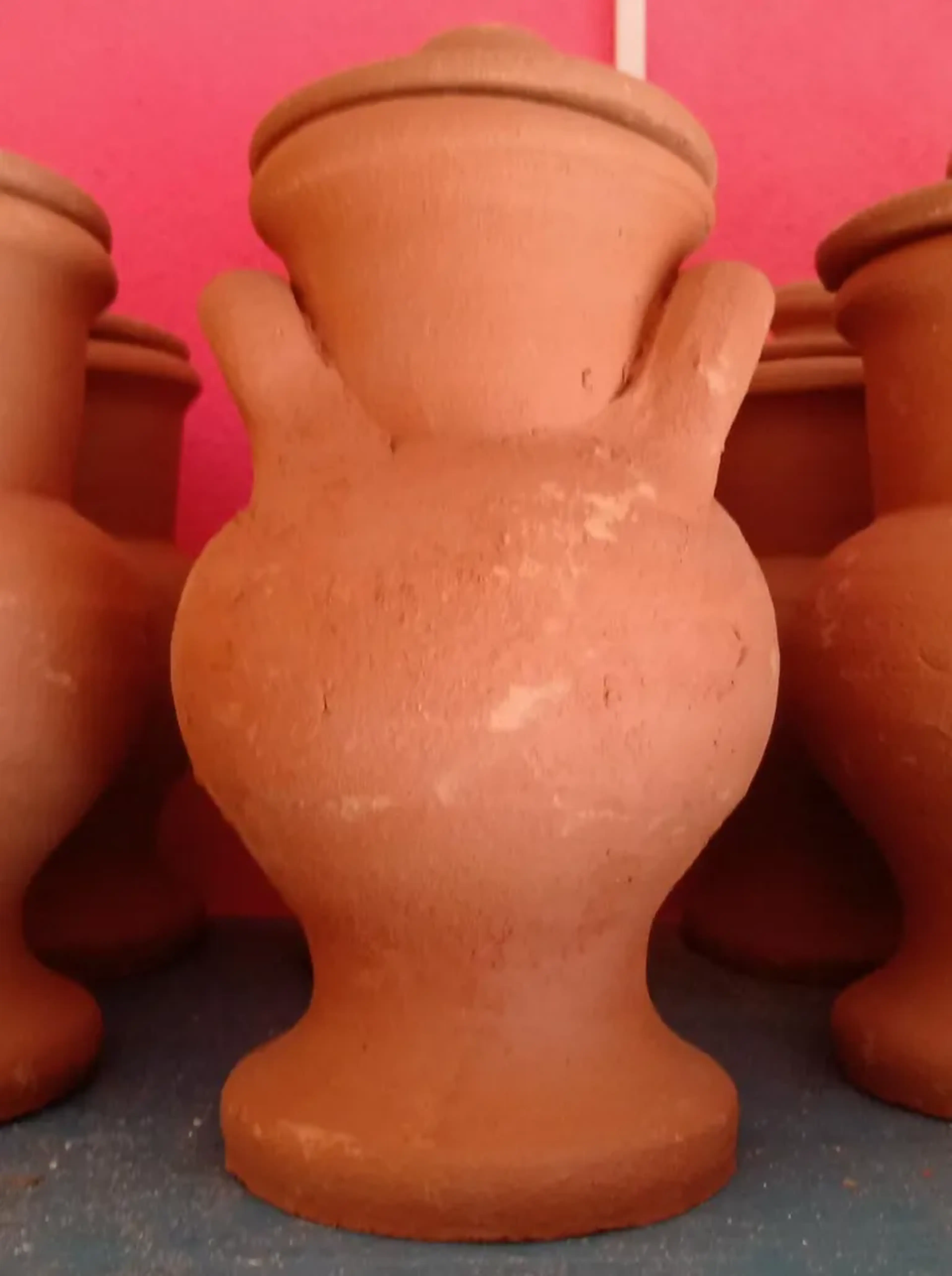 QUARTINHA DE BARRO COM ASA - MÉDIA imagem