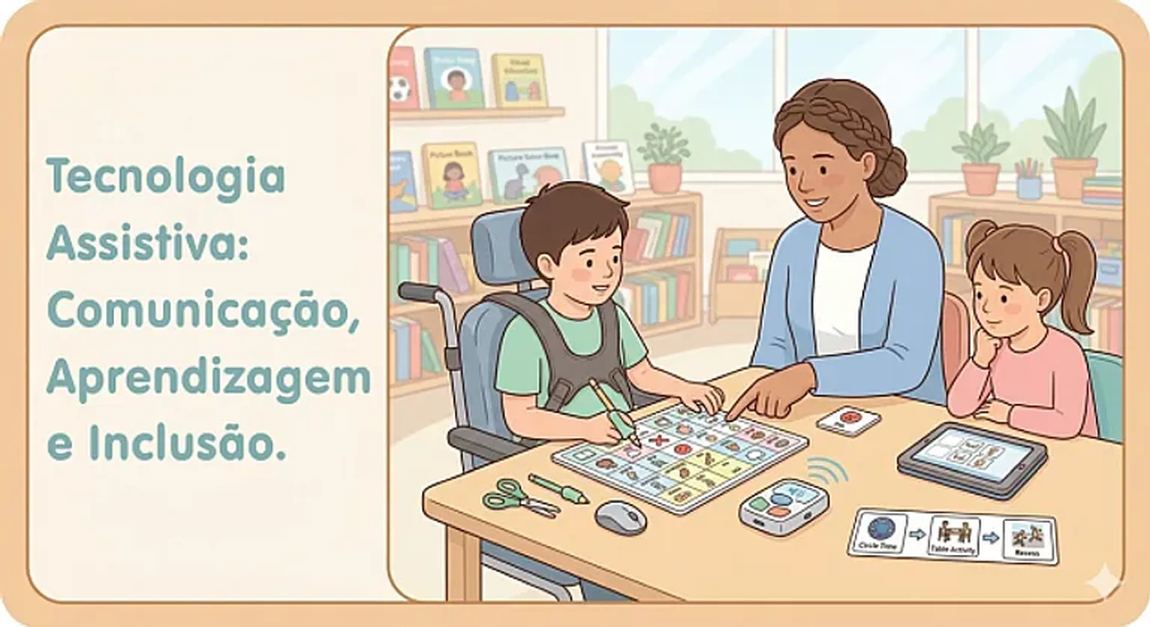 CURSO TEC.ASSISTIVA COMUNIC.ALTERN.NA ESCOLA- INSCRIÇÃO EM GRUPO imagem