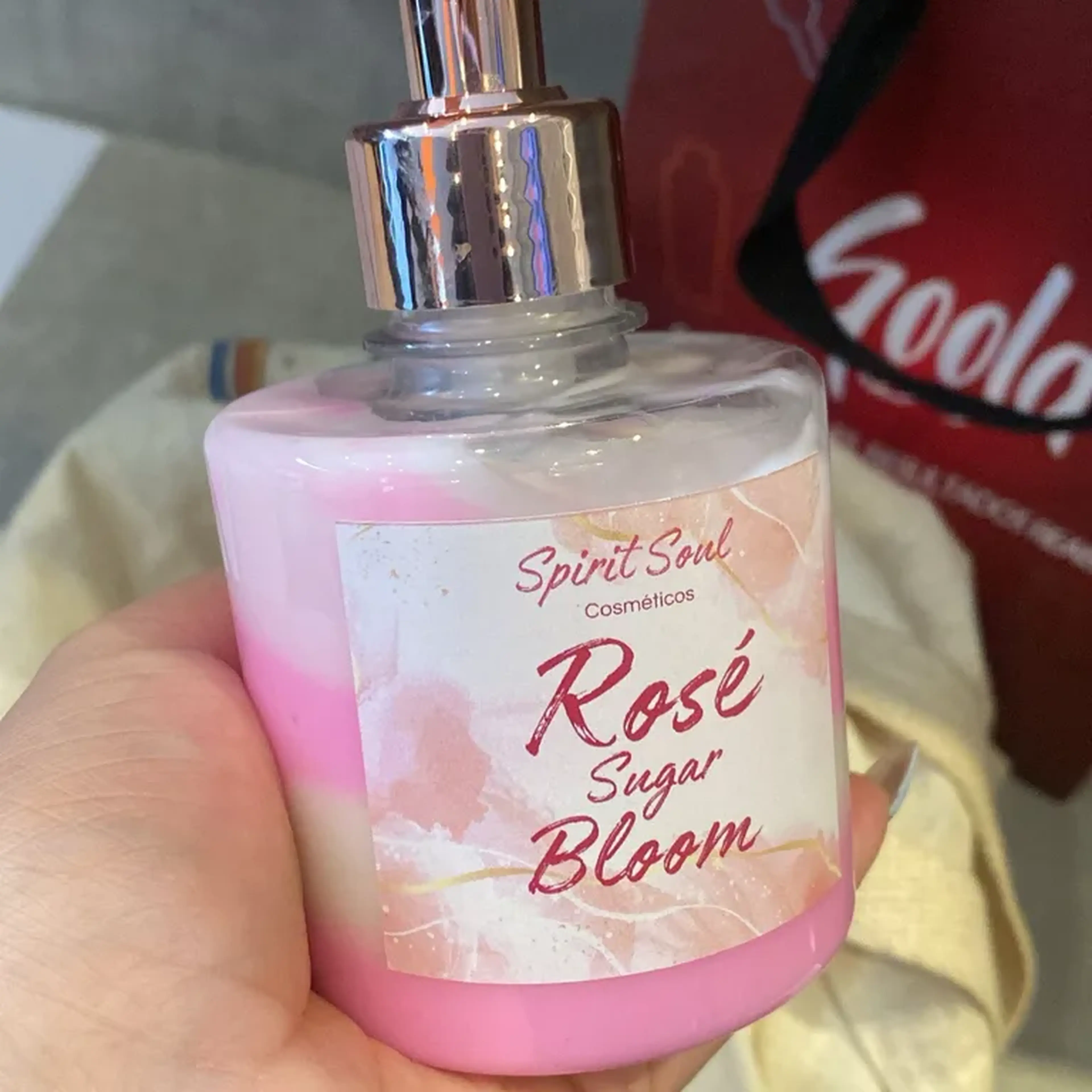 Rosé Sugar Bloom-Creme hidratante corporal imagem