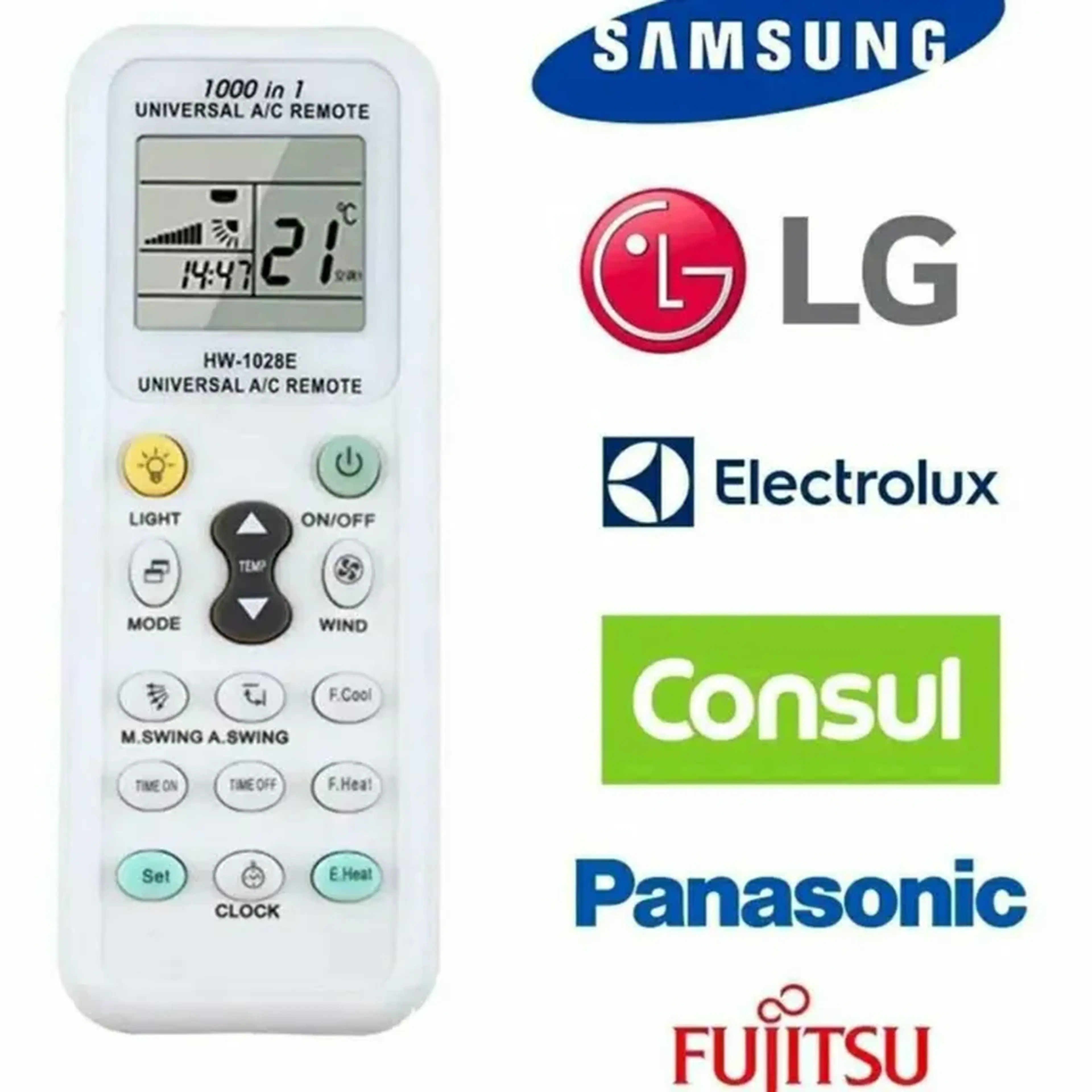 Controle Remoto Universal para Ar Condicionado imagem