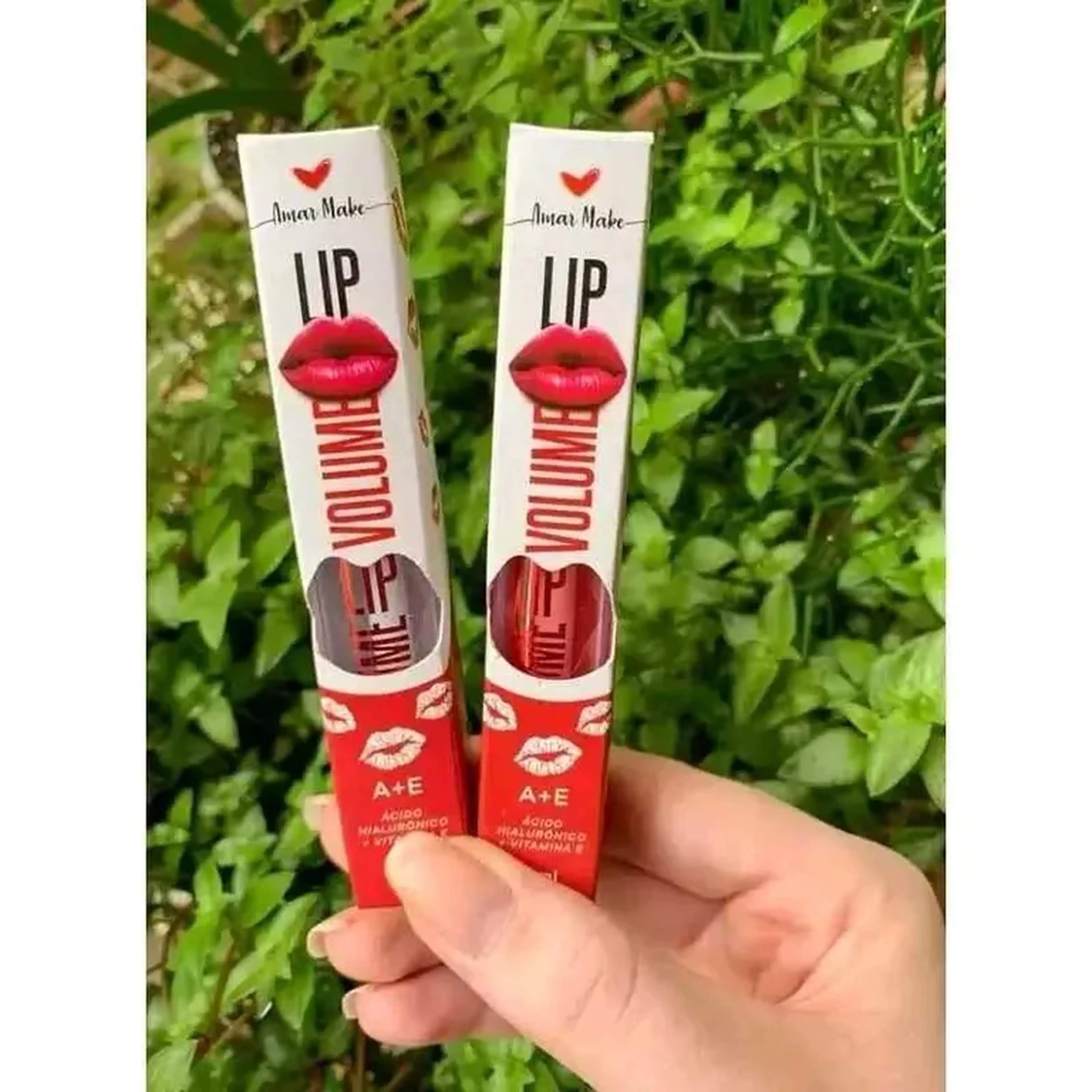 GLOSS LIP VOLUME ÁCIDO HIALURÔNICO + VITAMINA E - AMAR MAKE imagem