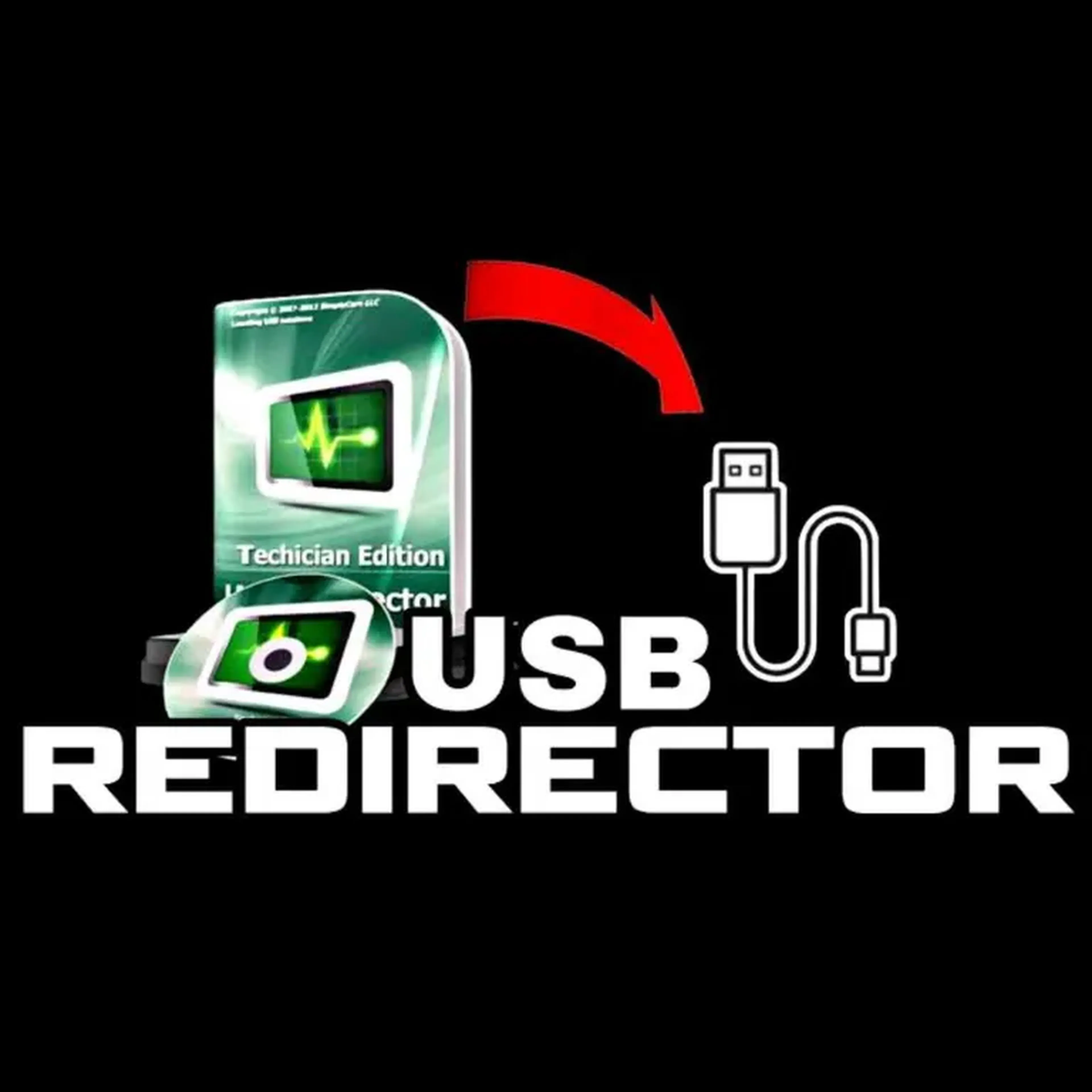 KEY USB REDIRECTOR PERMANENTE imagem