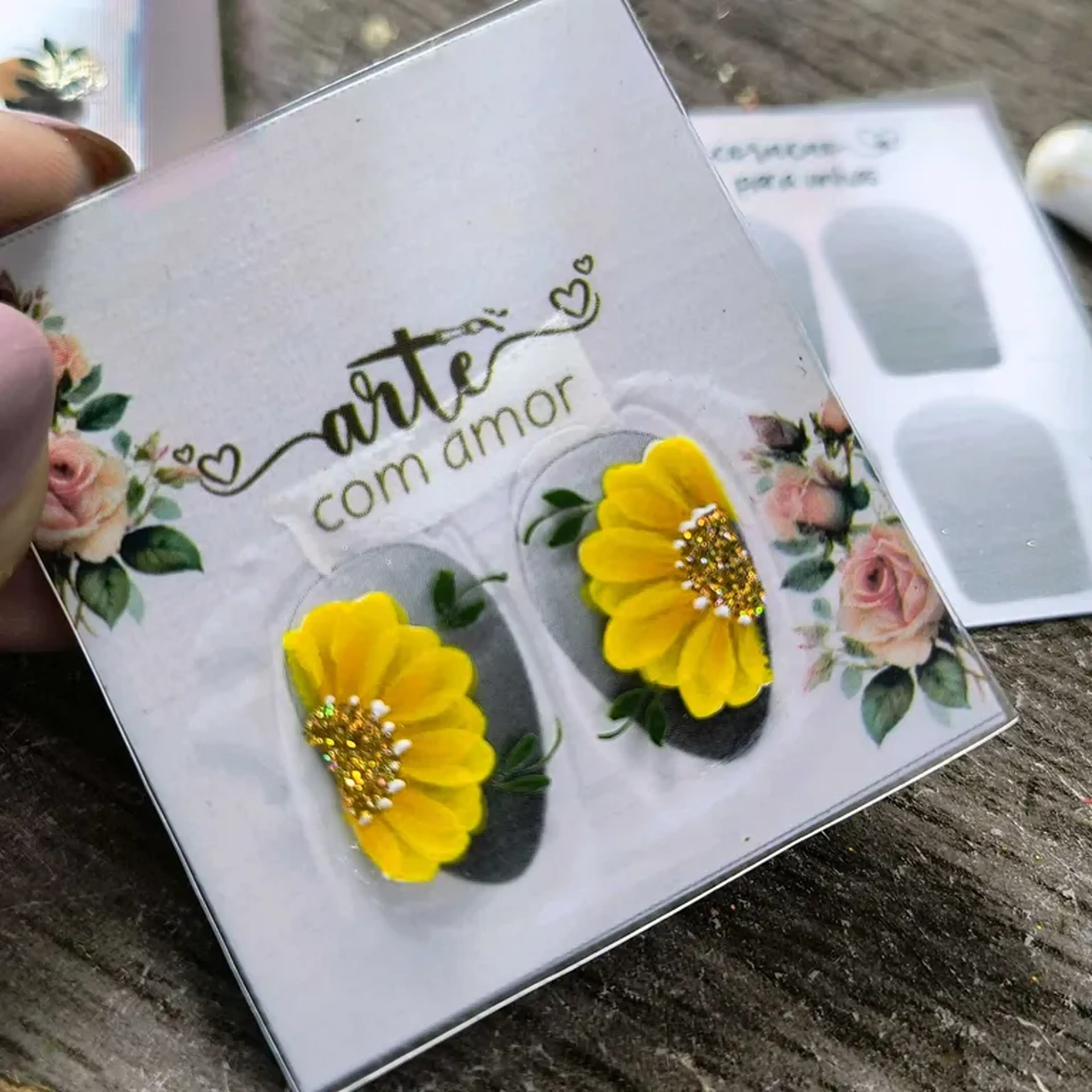 Filha única flor amarela imagem