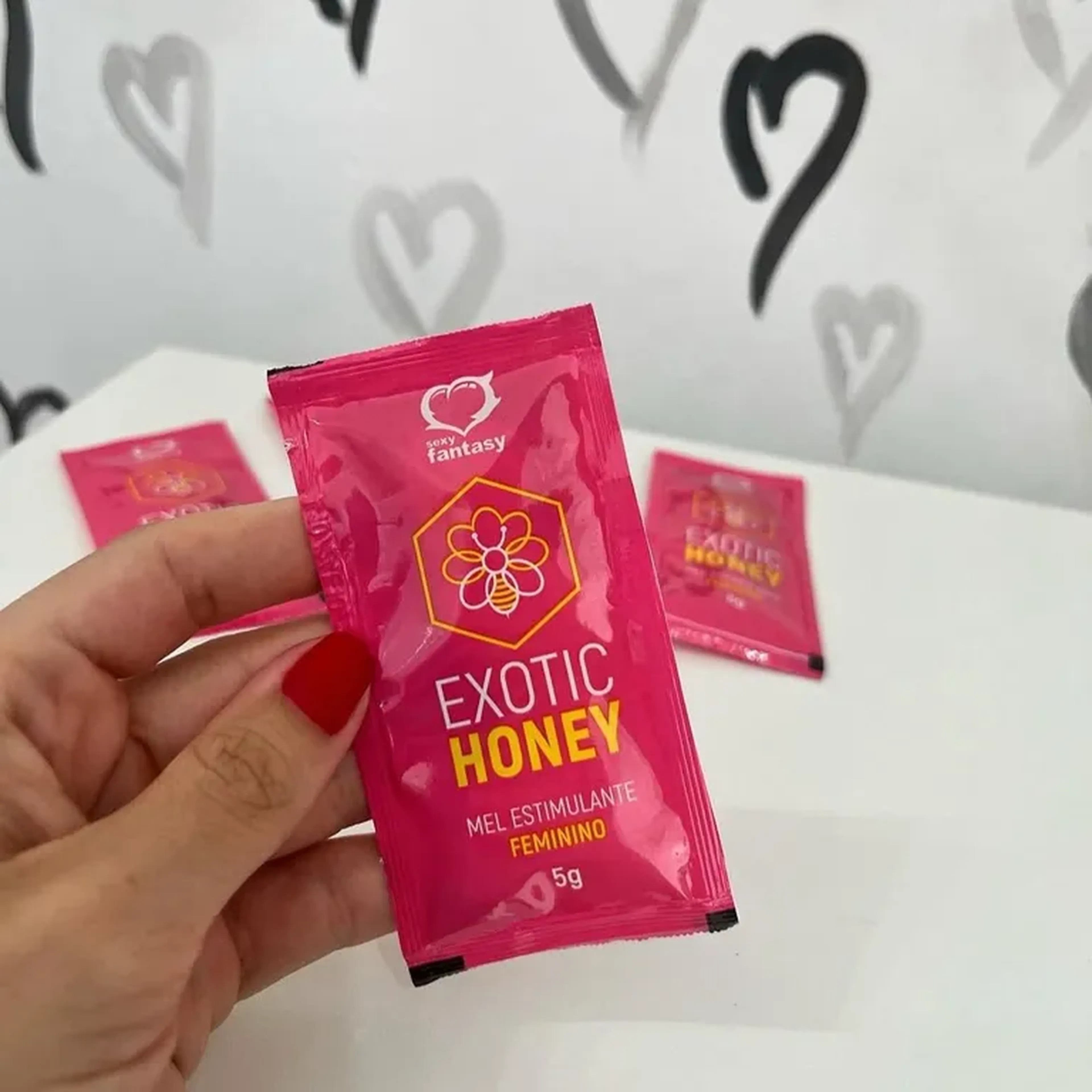 Melzinho do Amor Exotic Honey 5g Sachê imagem