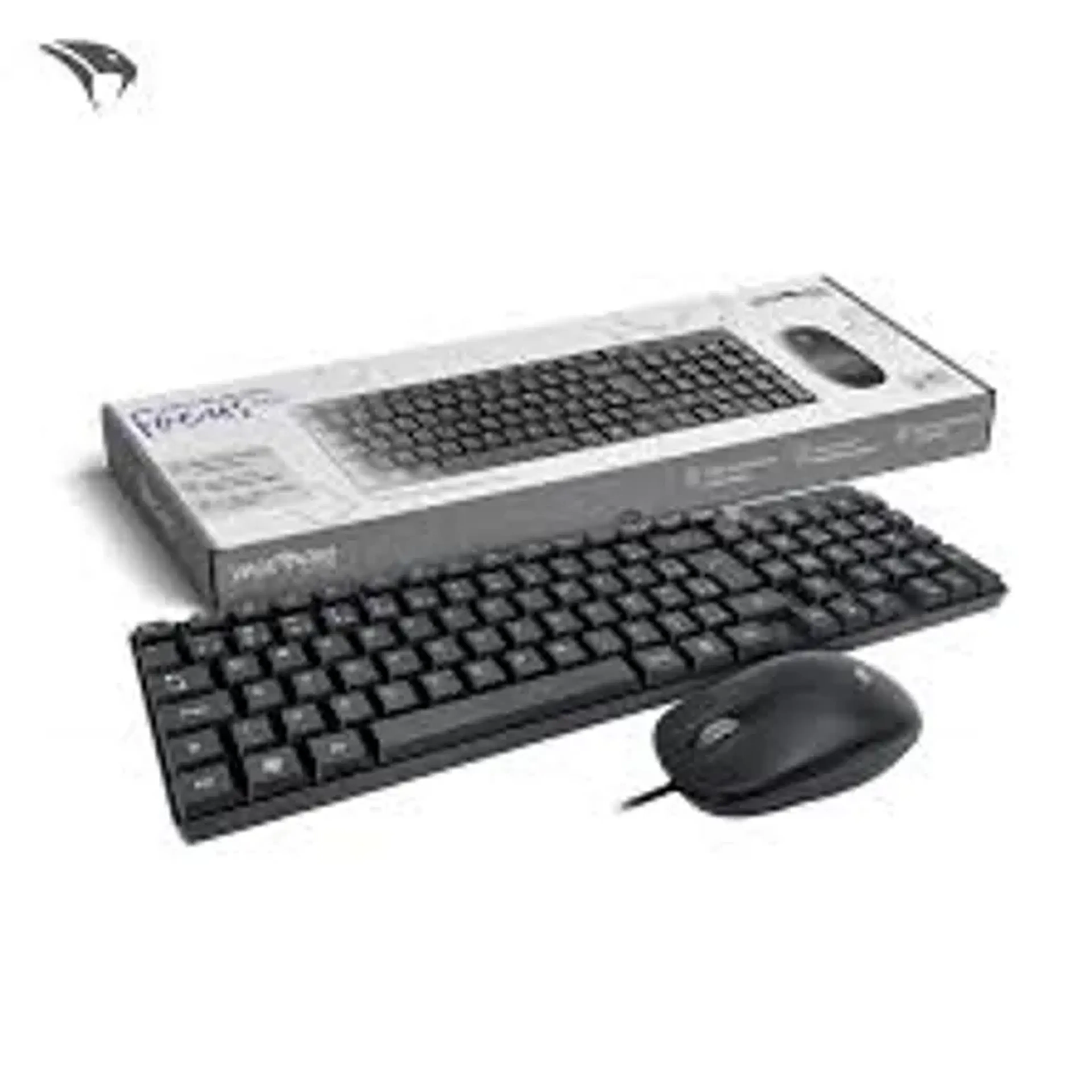 Kit Teclado E Mouse Com Fio Focus Elevate - Vo102 - Viper Pro Of imagem