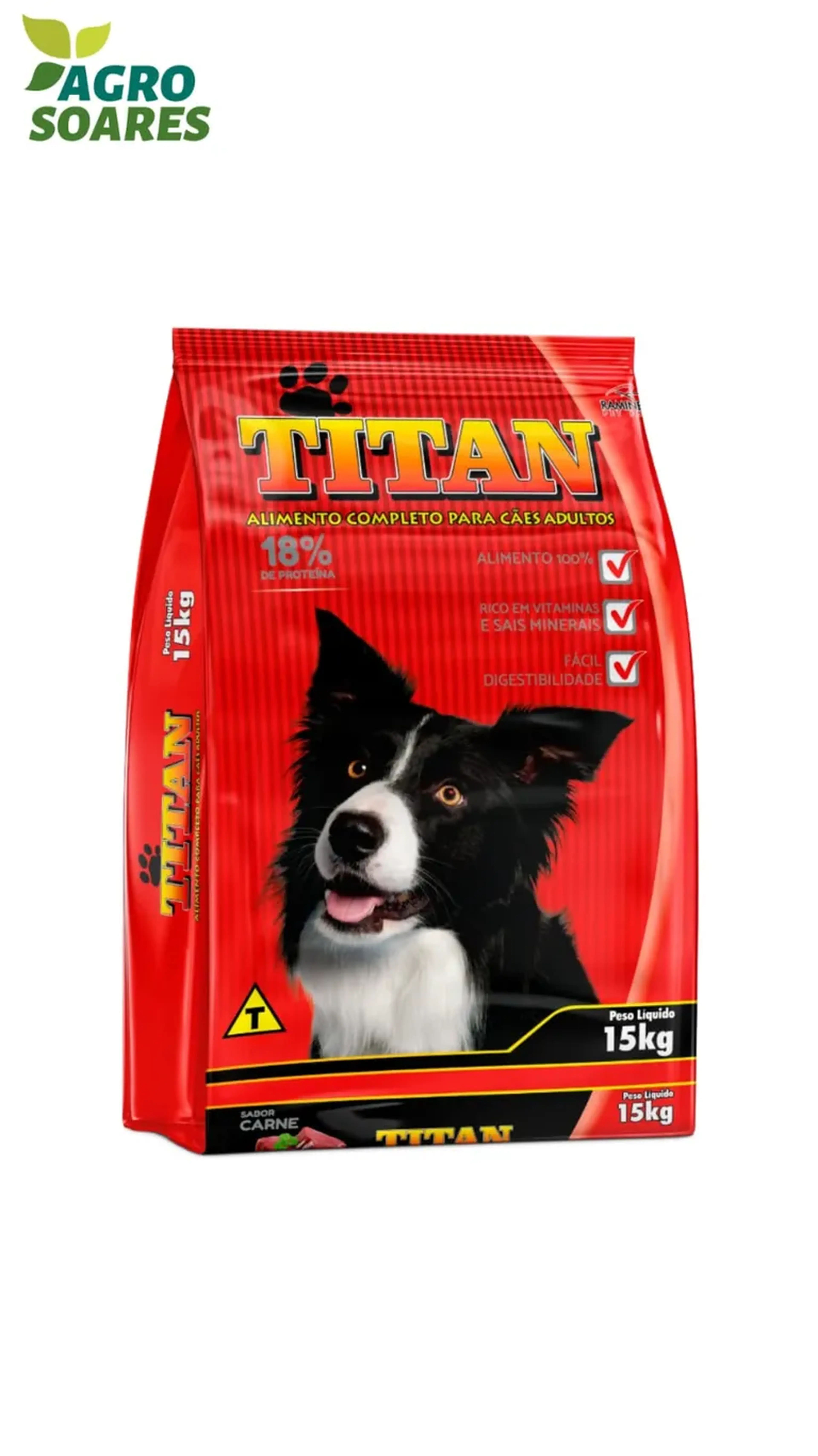 Titan Carne 18% 15kg imagem