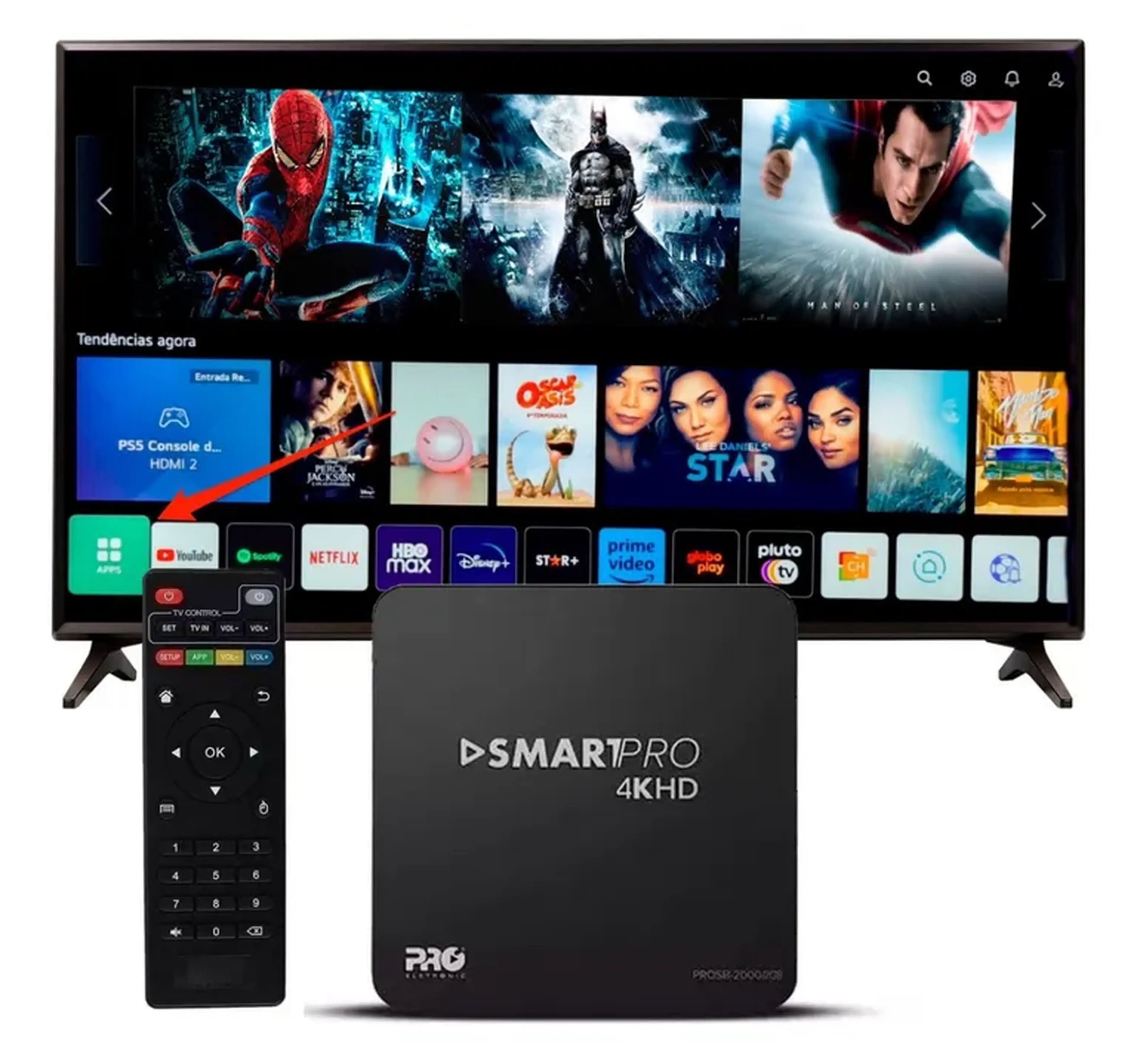 Tv Box Smart Pro 4k imagem