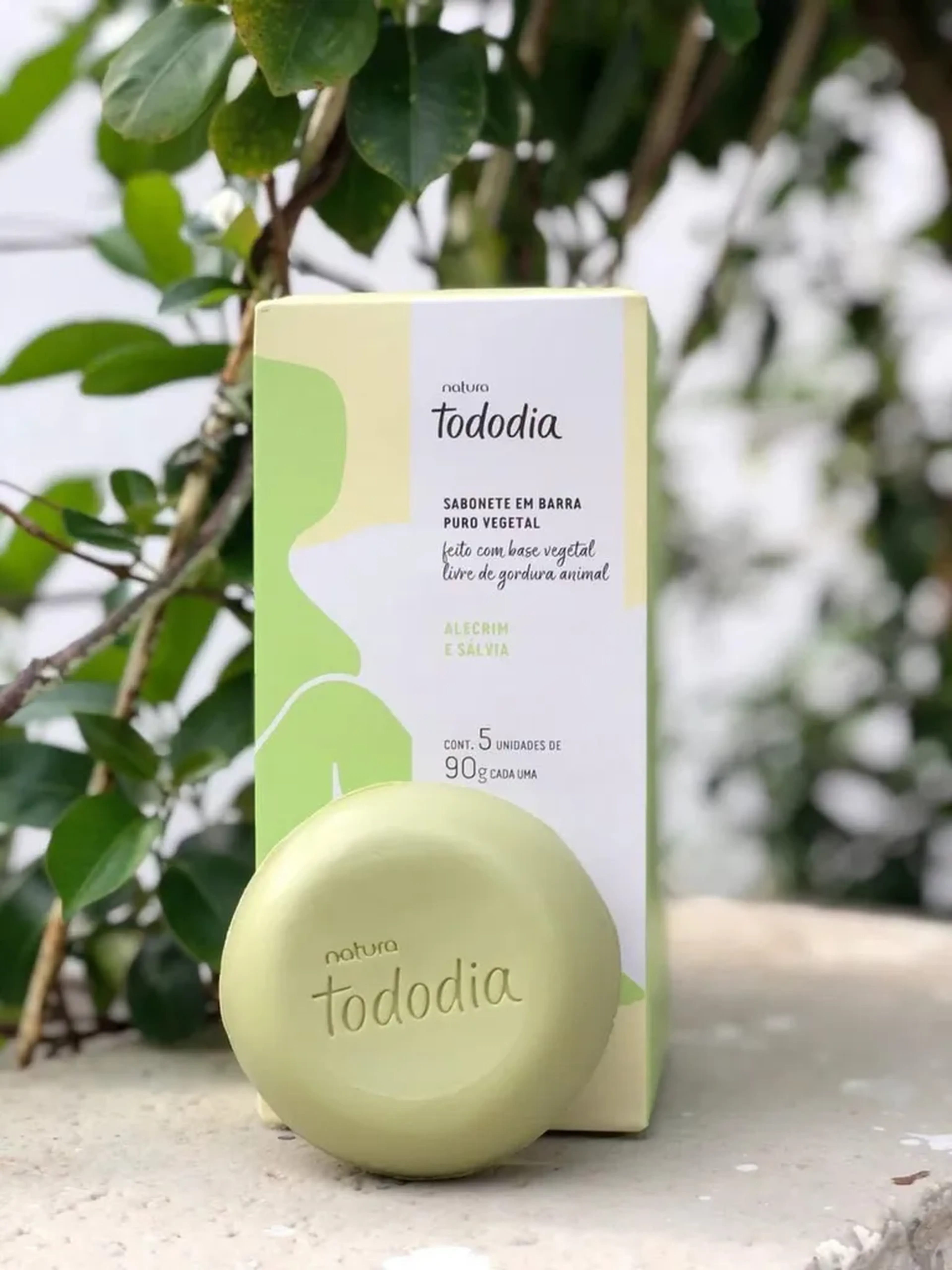 Sabonete Natura Alecrim e Sálvia imagem
