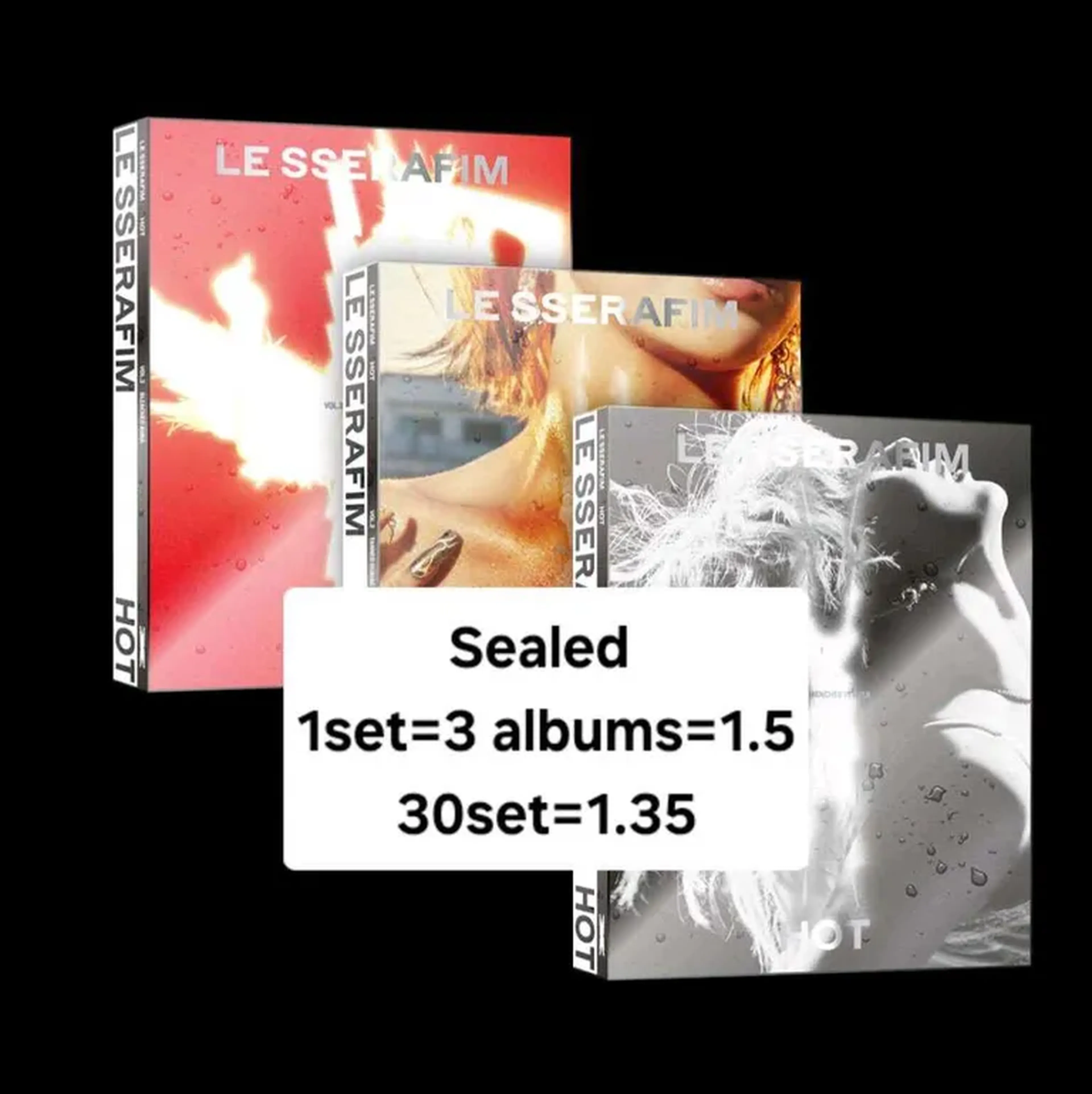 LE SSERAFIM standard sets imagem