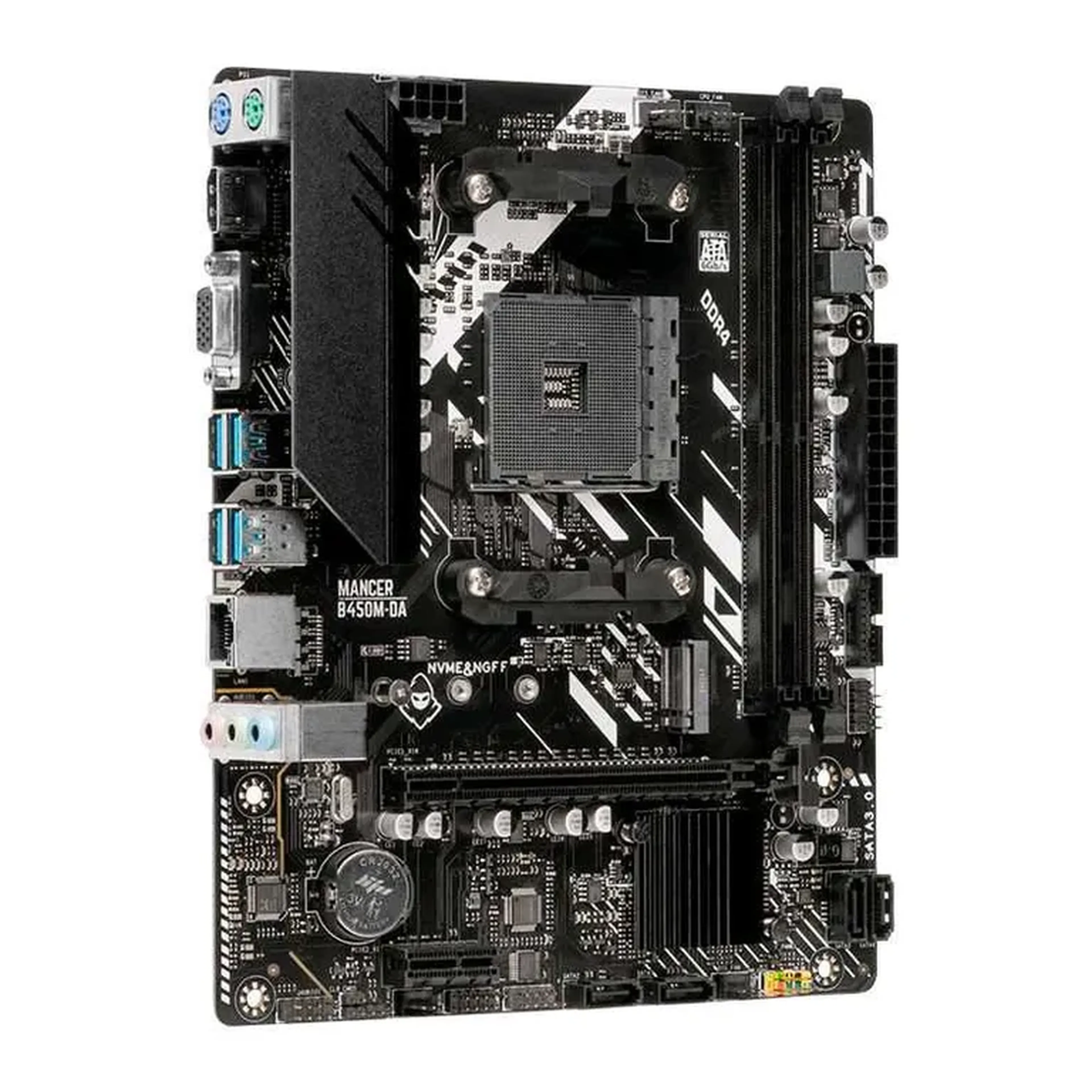 Placa Mae B450M DA V2 Mancer, DDR4, Socket AM4, M-ATX imagem