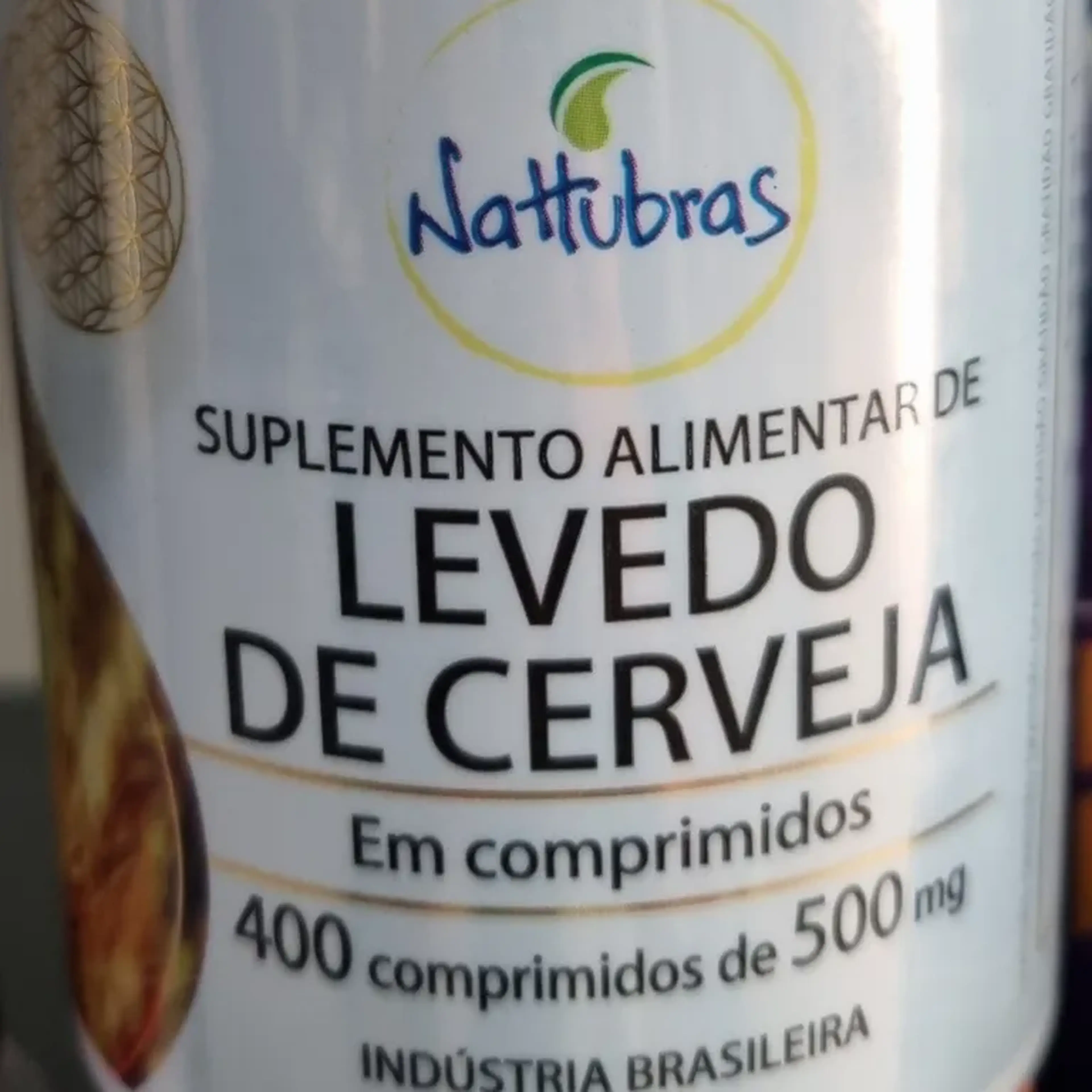 LEVEDO DE CERVEJA 400COMPRIMIDOS DE 500MG NATTUBRAS imagem