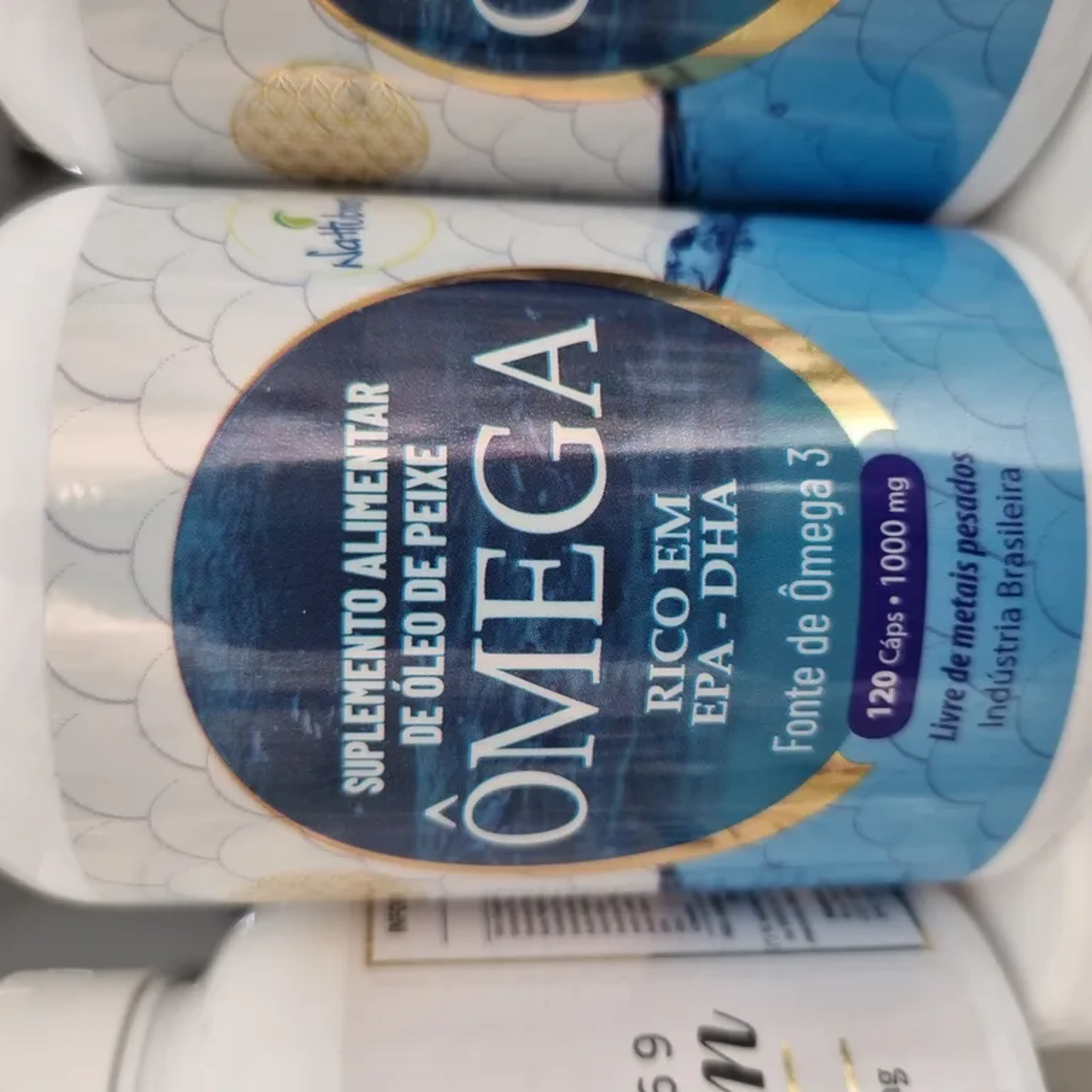 ÔMEGA 3 120 CÁPSULAS DE 1000MG NATBRASS imagem