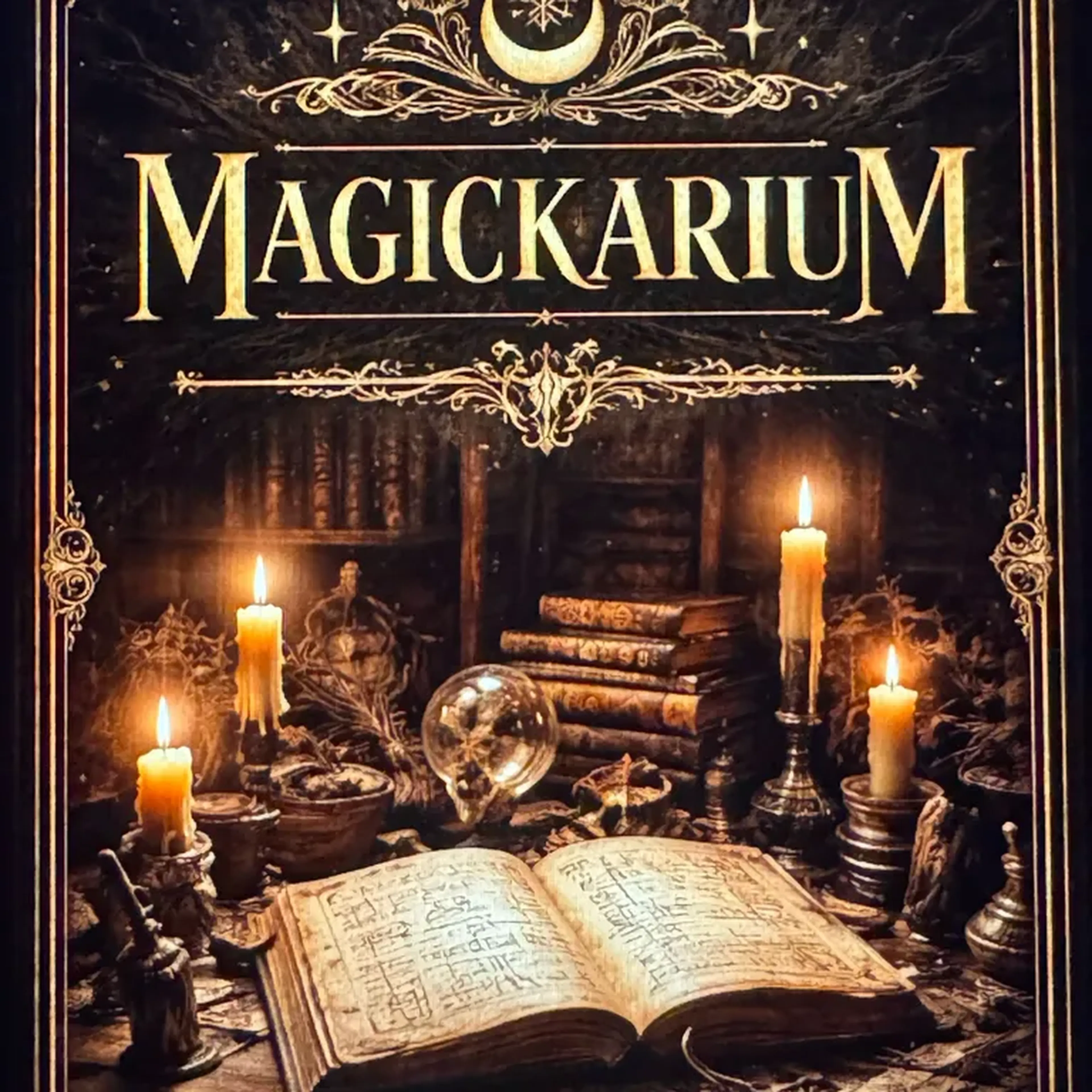 Magickarium- grimório básico de referências imagem