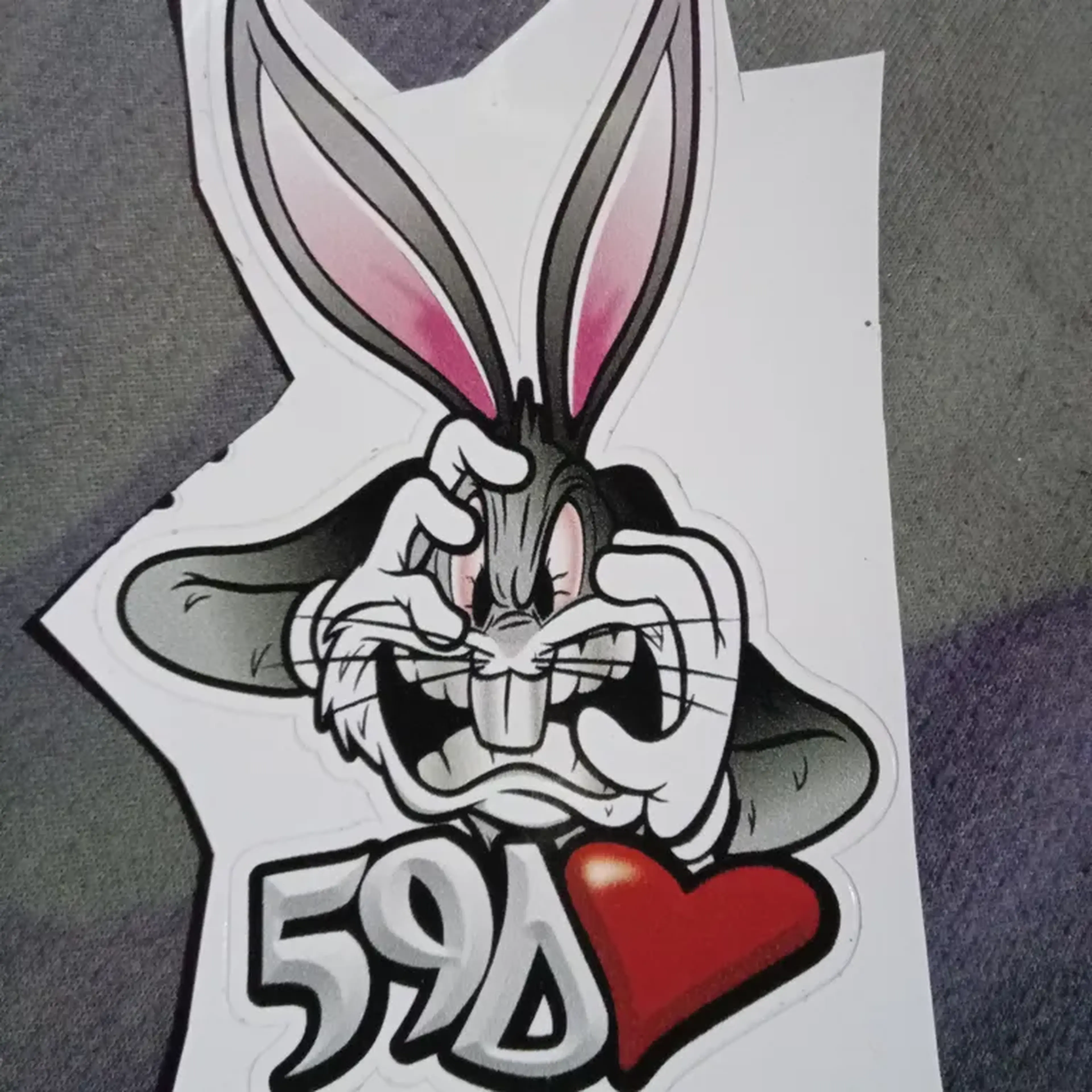 Adesivo Bugs Bunny imagem