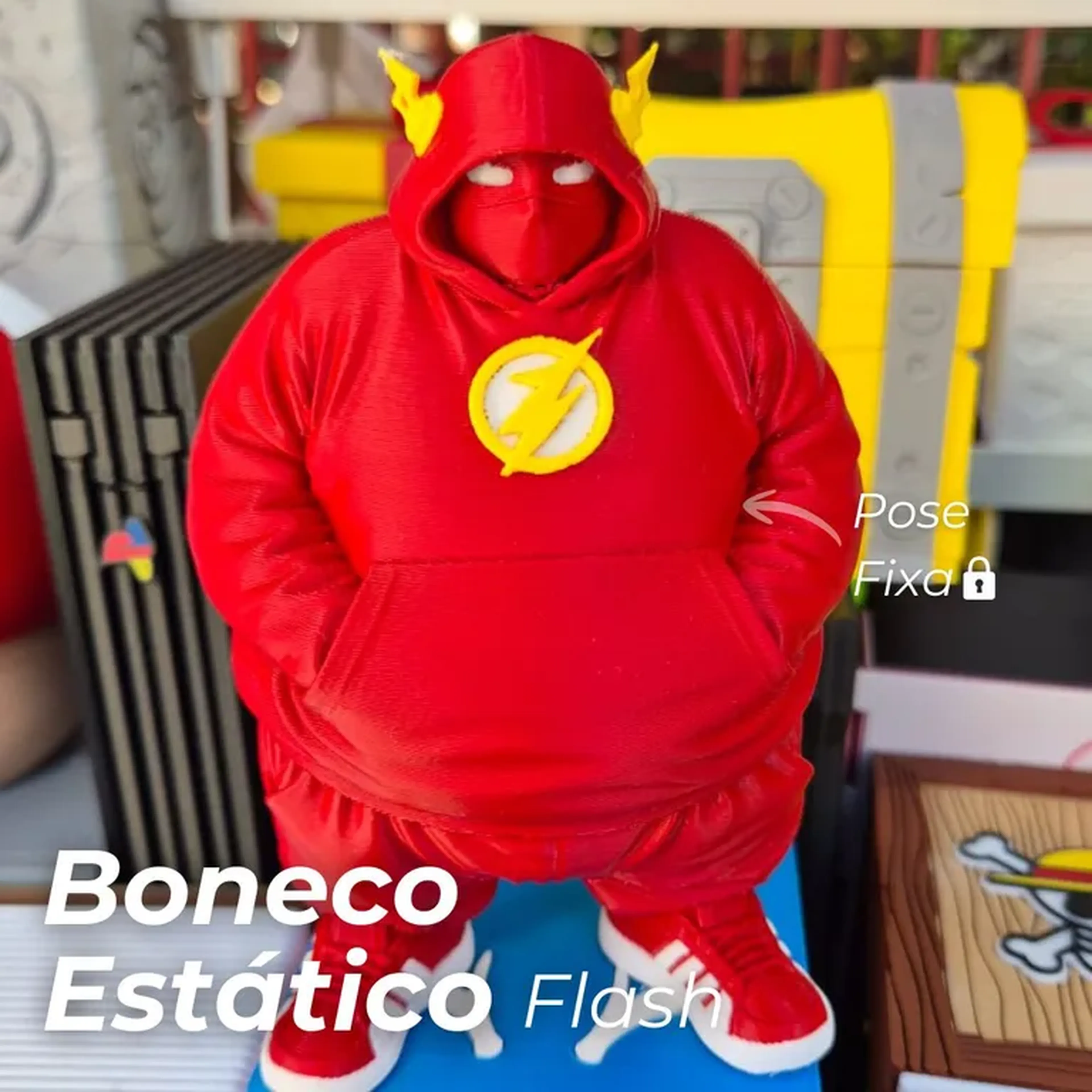 Boneco Flash Fofinho imagem