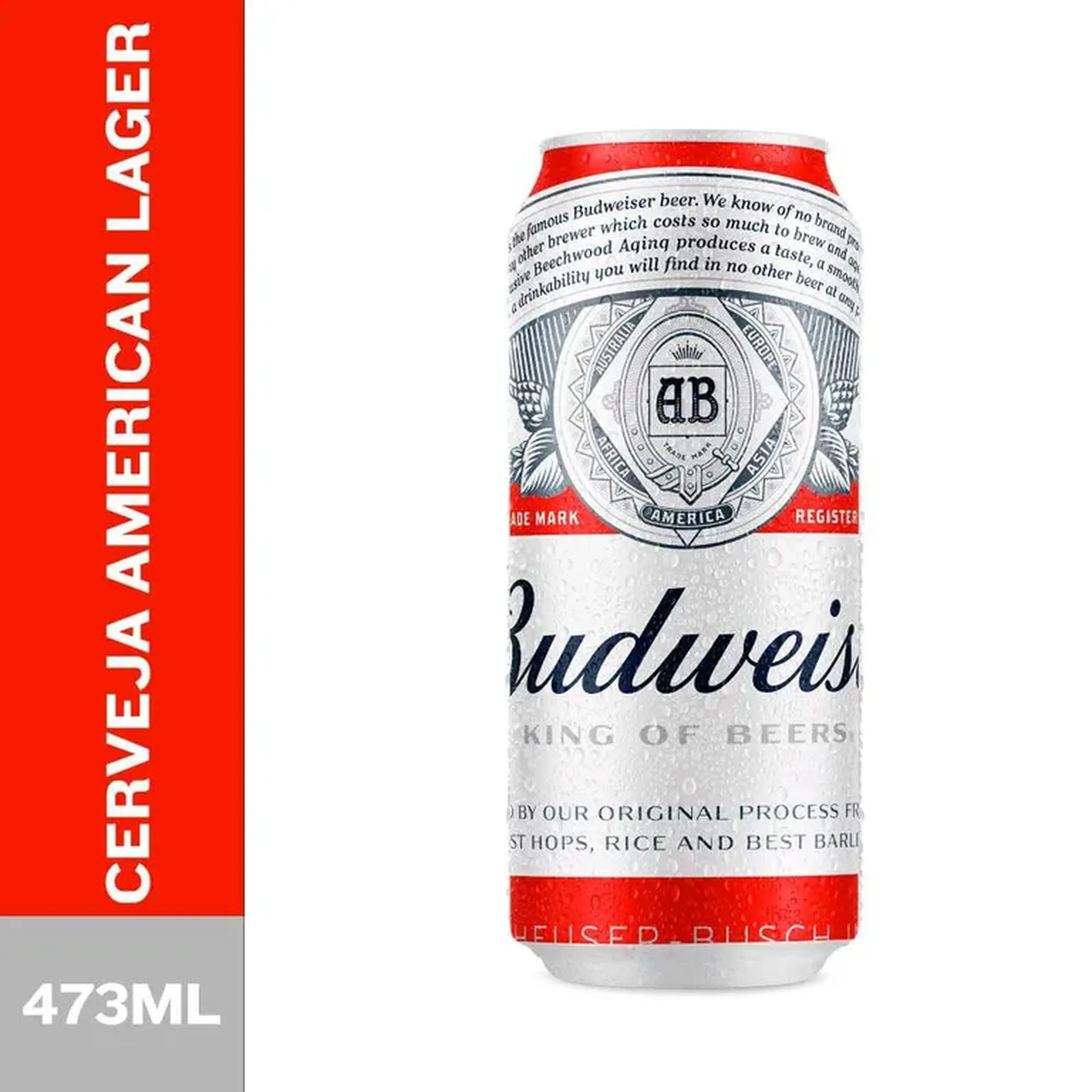 BUDWEISER 473 ML imagem