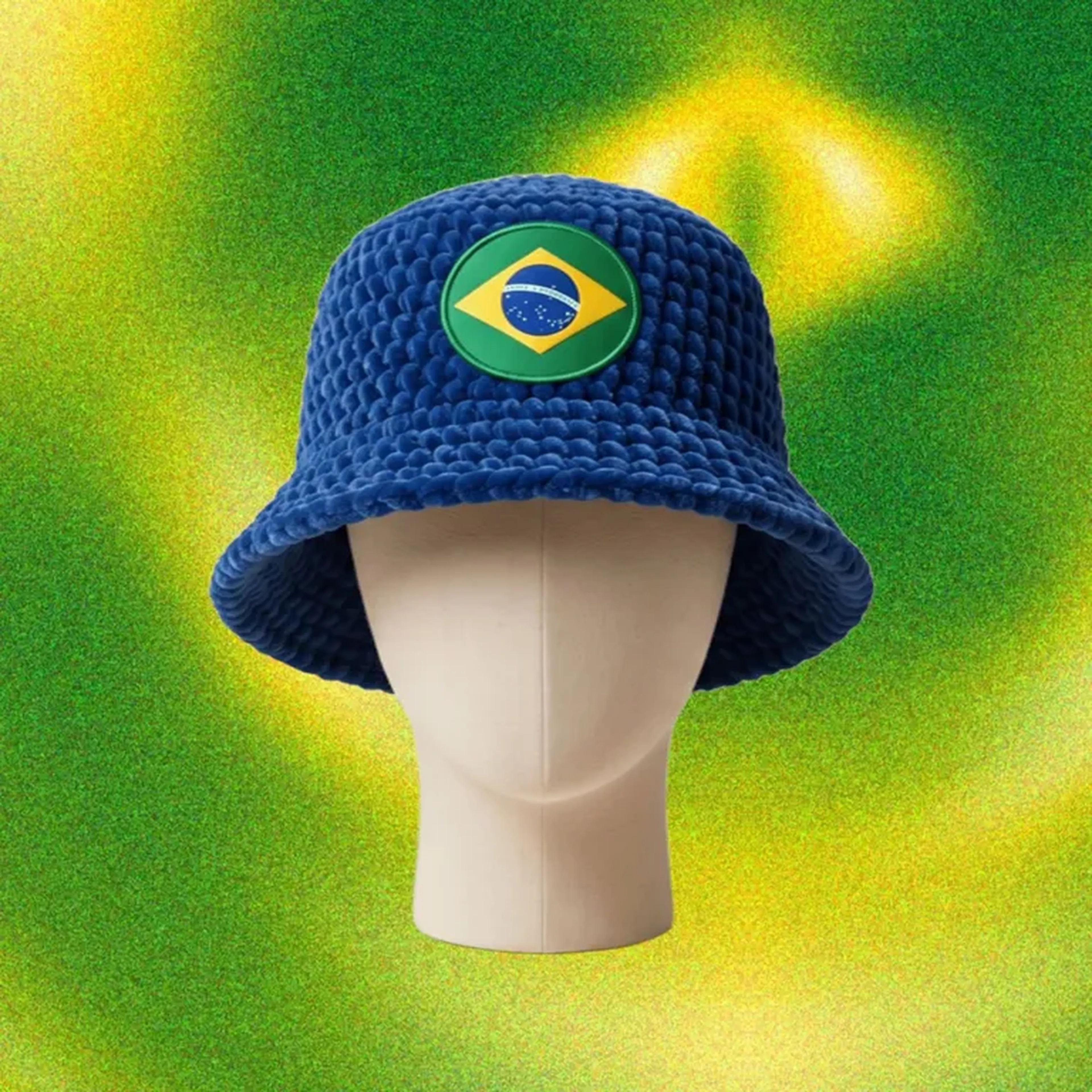 Bucket hat Brasil core - Azul imagem