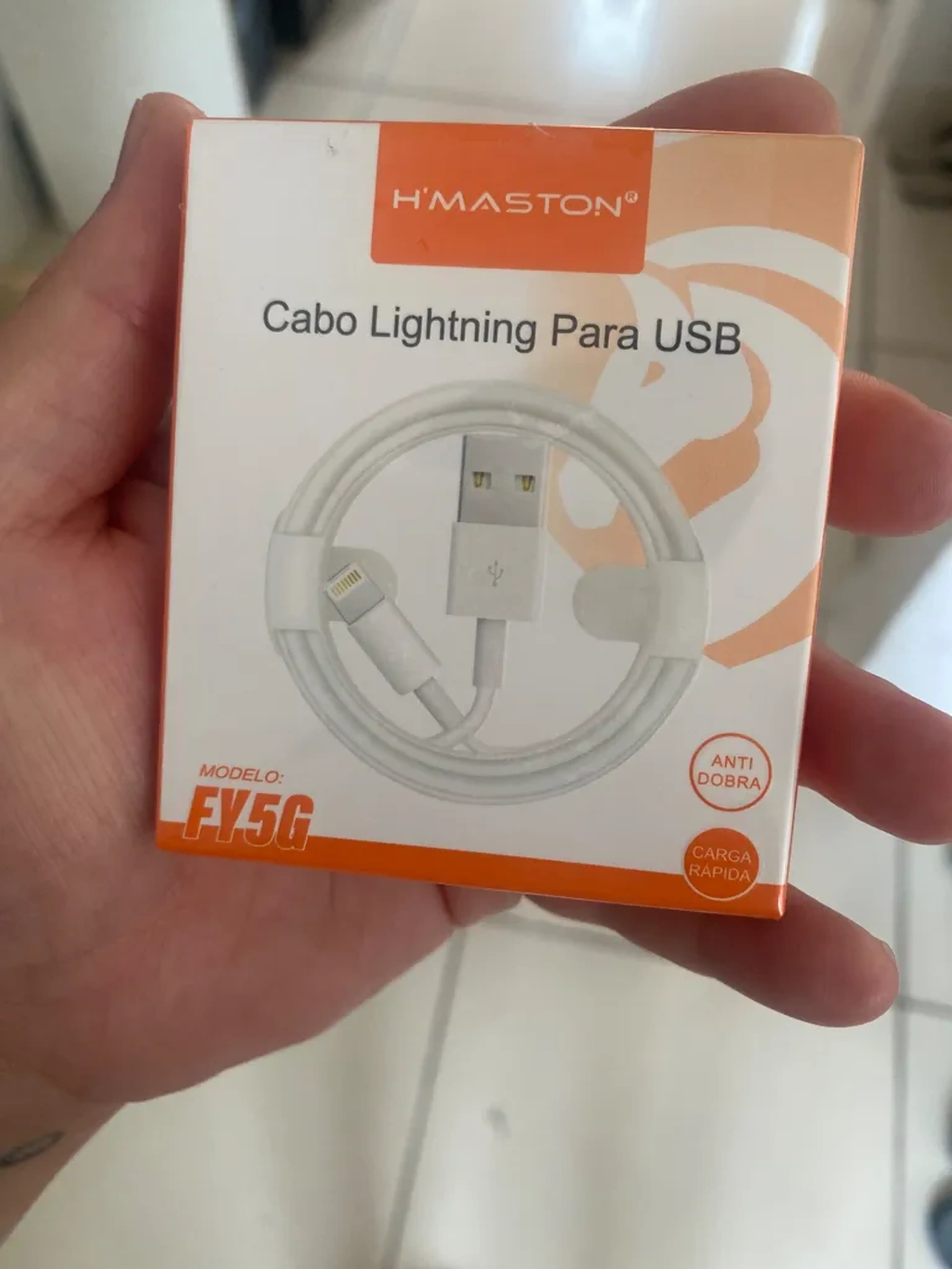 Cabo para iPhone Lightning imagem