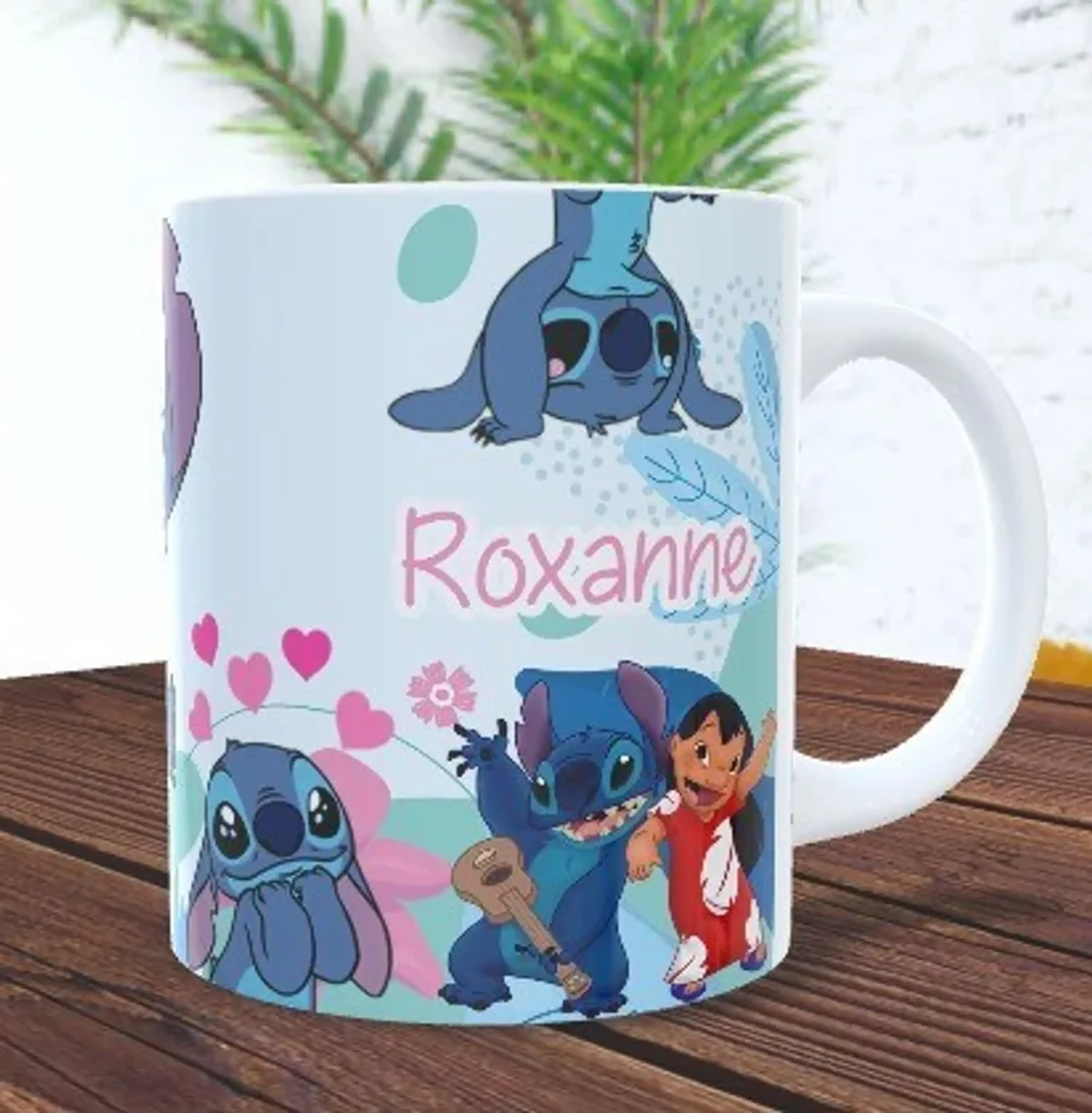 Caneca Stich personalizada. imagem
