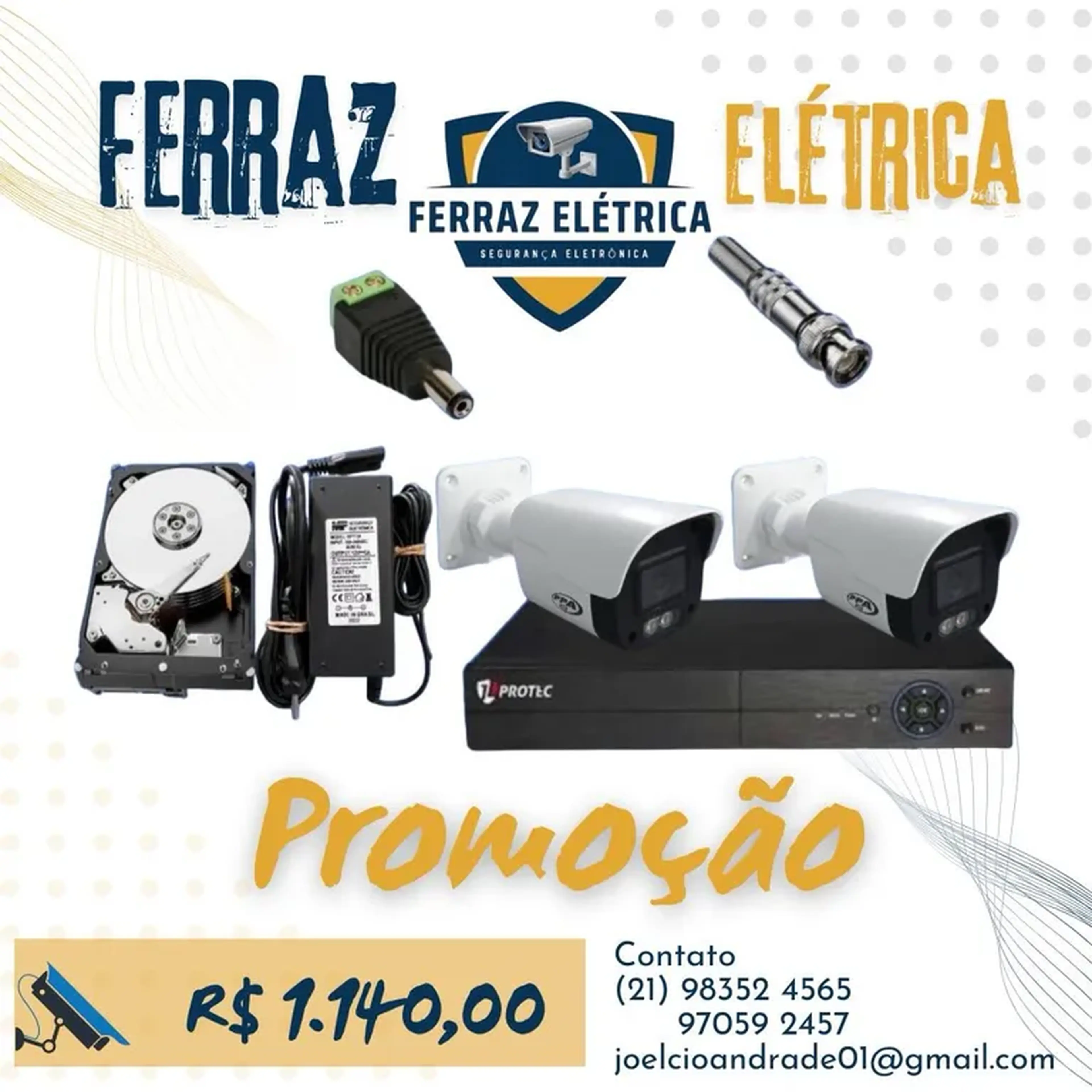 kit 2 Câmera imagem