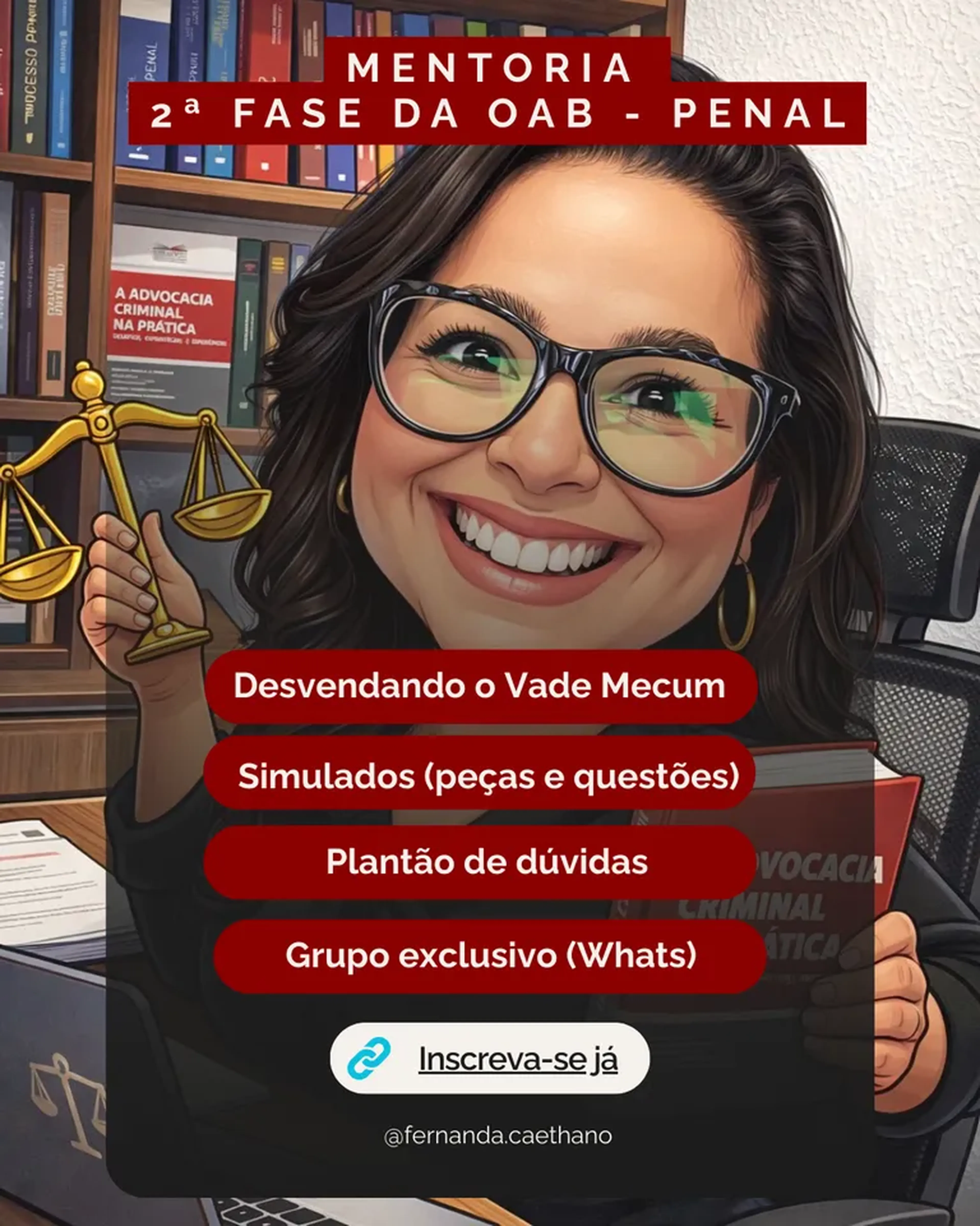 Mentoria 2ª Fase OAB Penal imagem