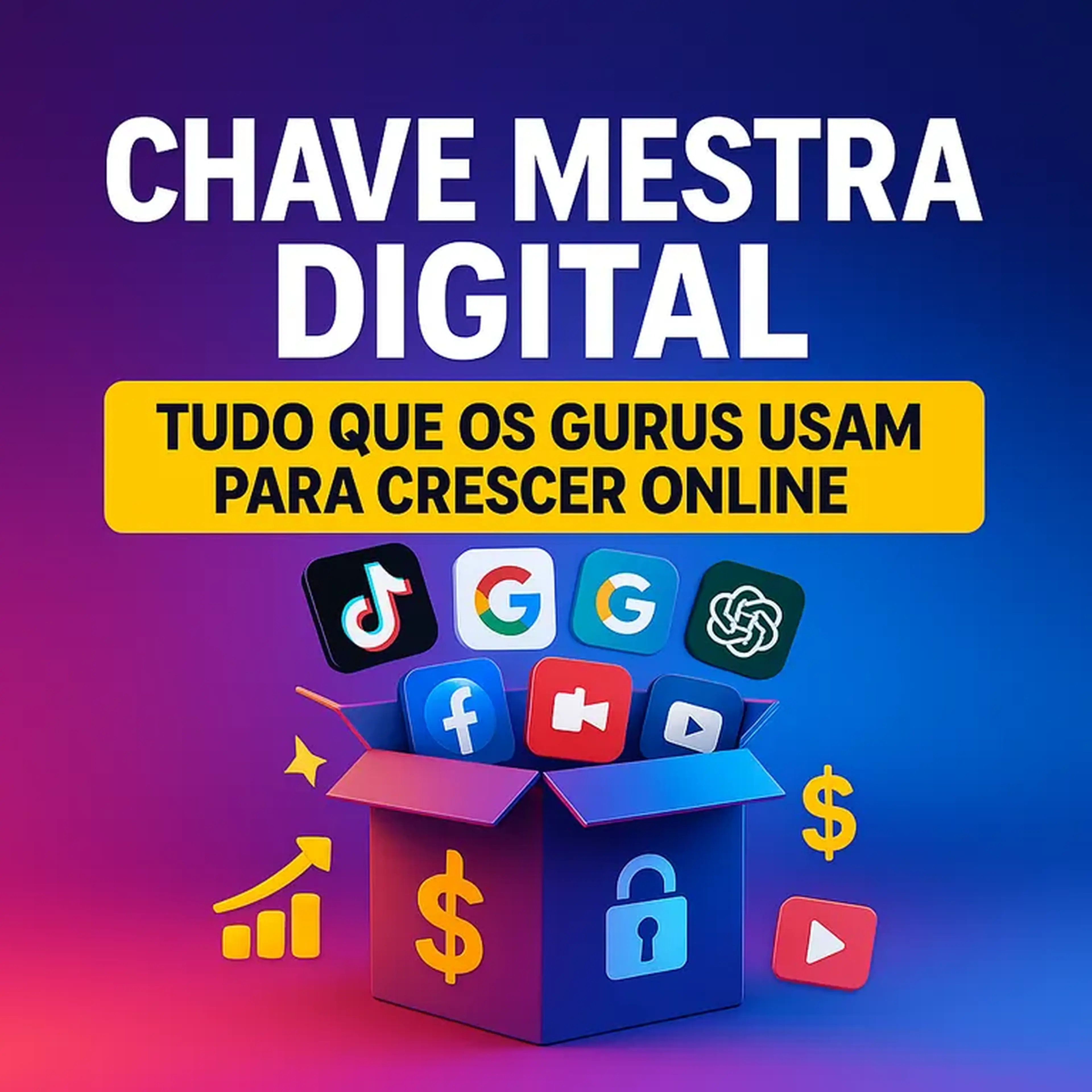 🔑A CHAVE MESTRA DIGITAL ( PARA VENDER ON-LINE ) imagem