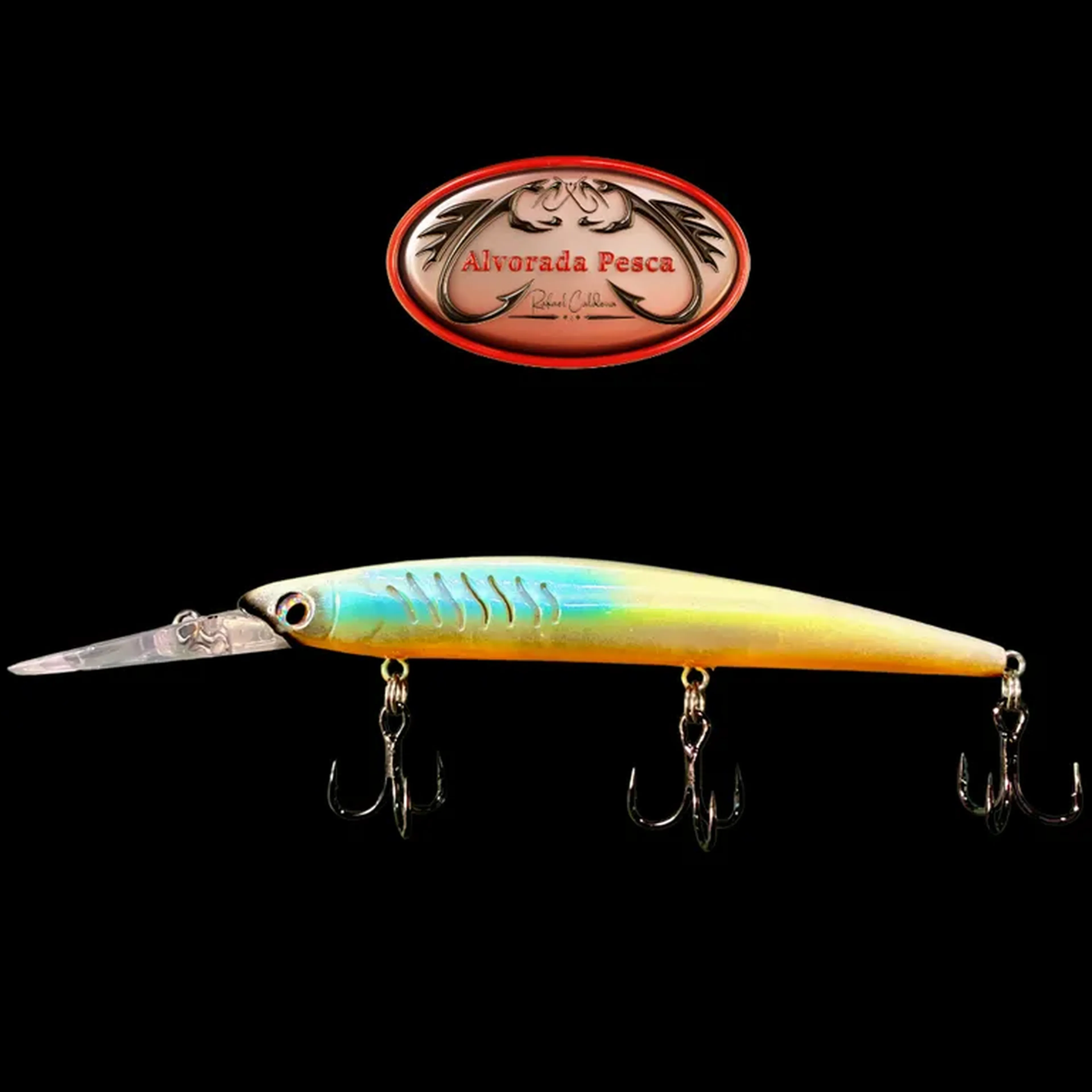 AVP-FF3 ( 140 mm em Branco Metal com Laranja Metal) imagem