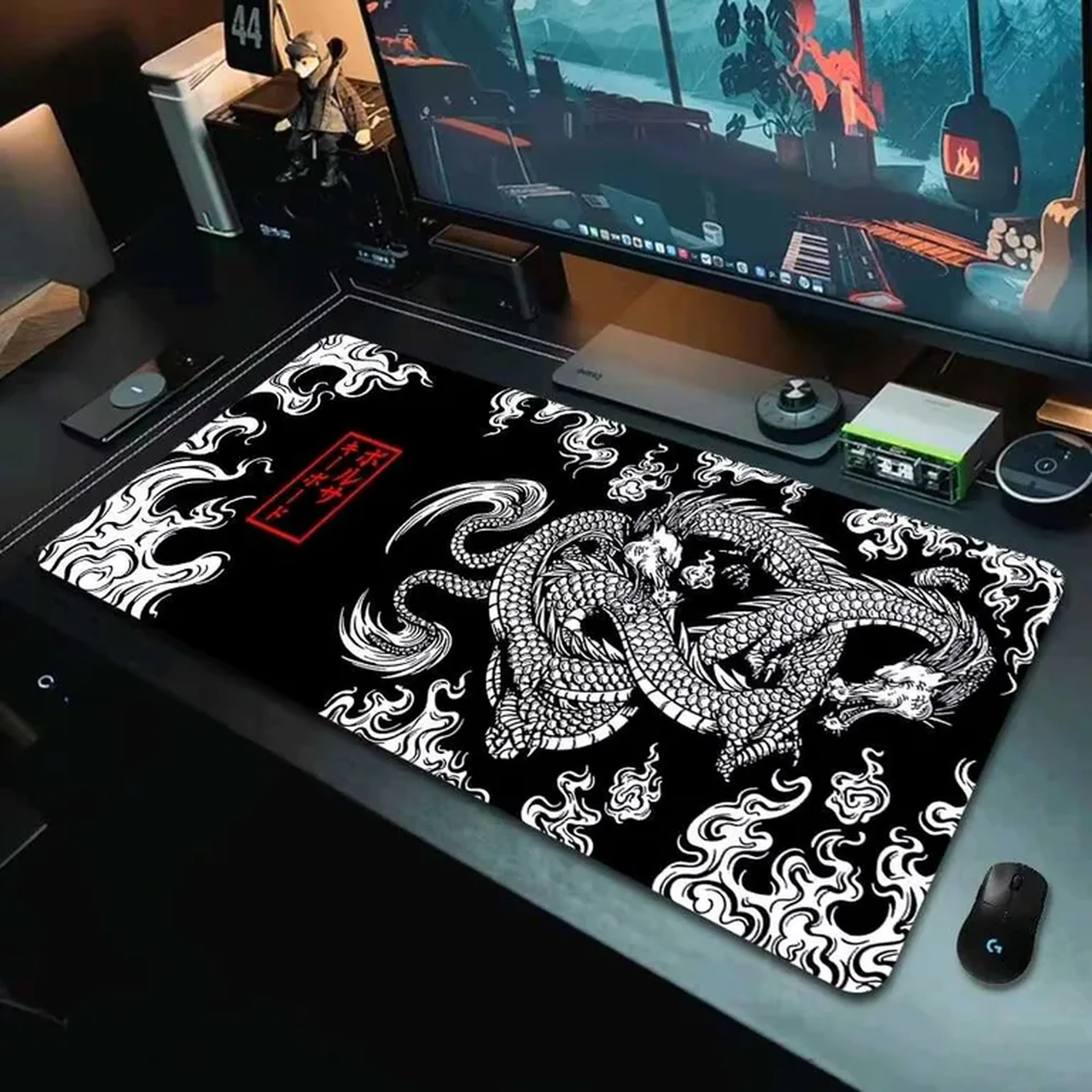 Mousepad Dragão Gamer imagem