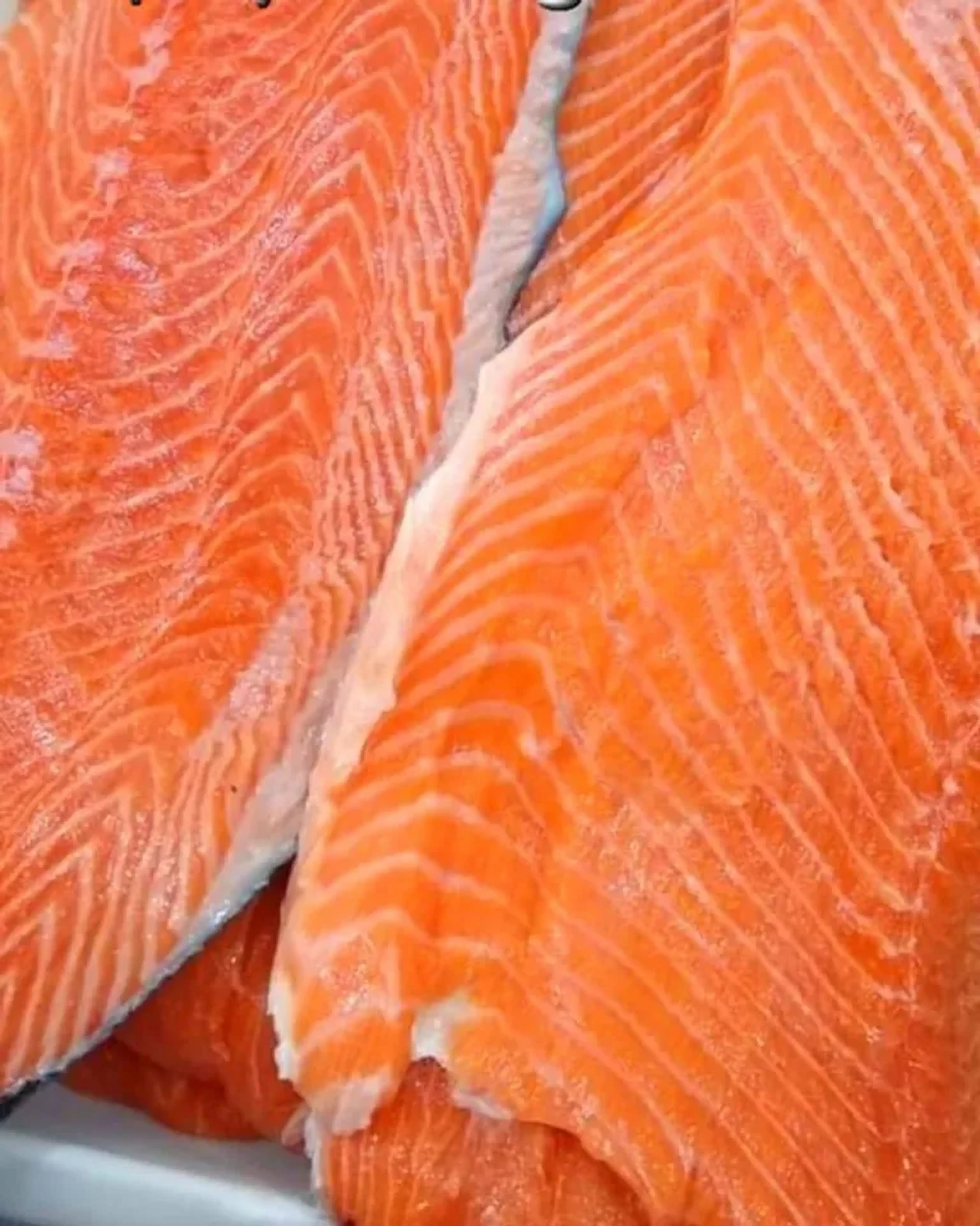 FILÉ DE SALMÃO COM PELE imagem