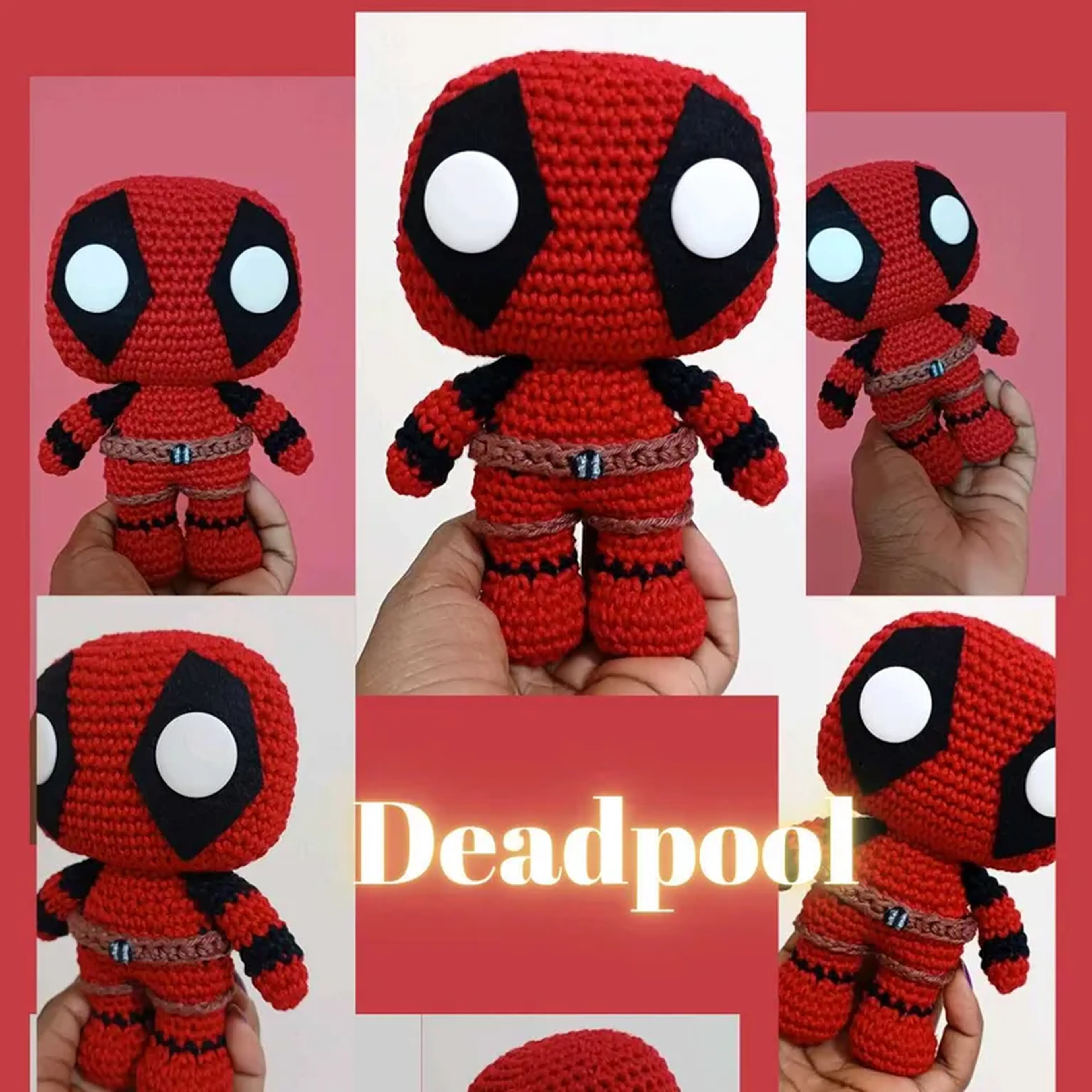 Deadpool Funko Pop ( Amigurumi) imagem