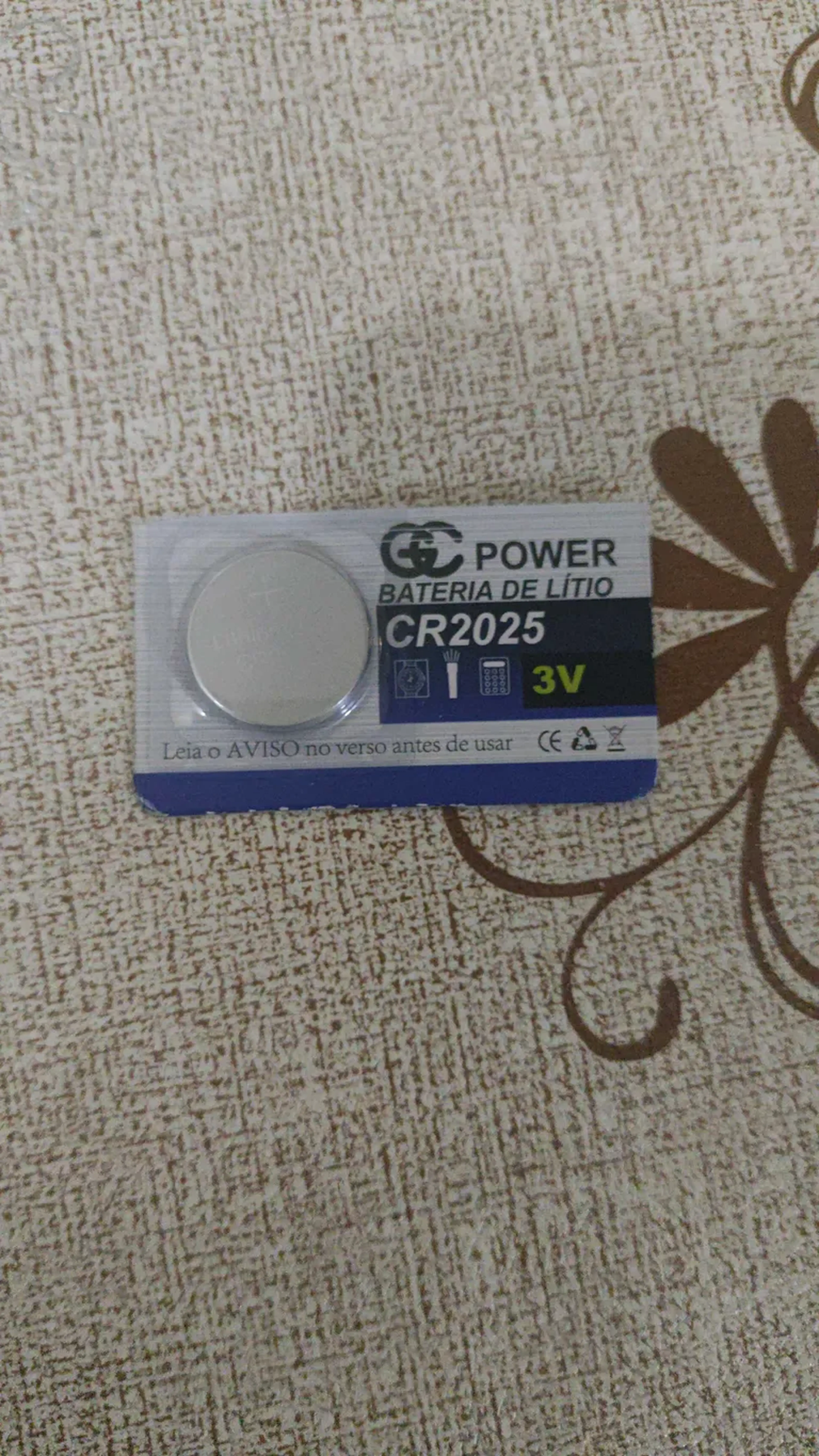 Bateria de Lítio CR2025 imagem