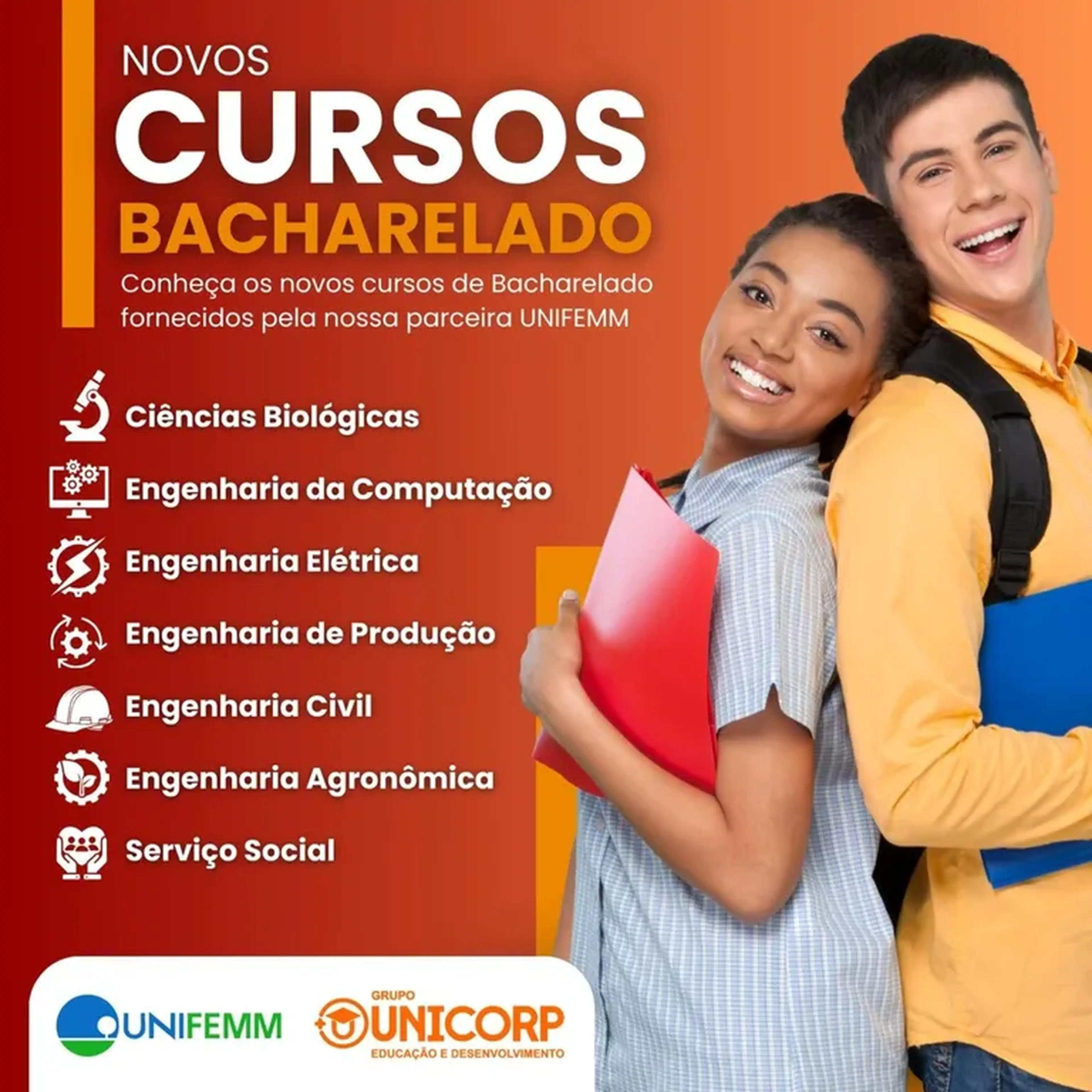 bolsa faculdade engenharia + gestão ambiental imagem