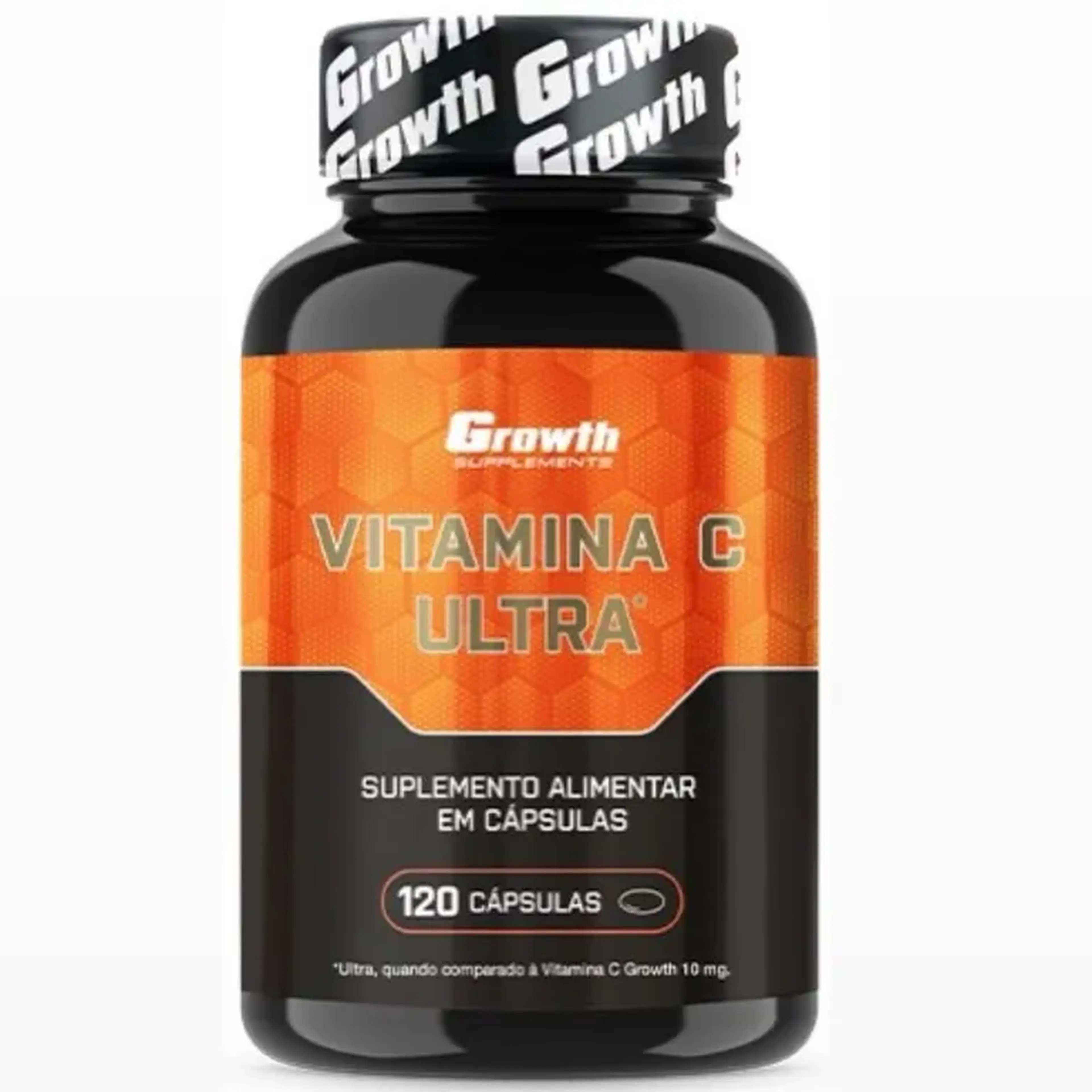 VITAMINA C ULTRA (120 CAPS) - GROWTH SUPPLEMENTS imagem