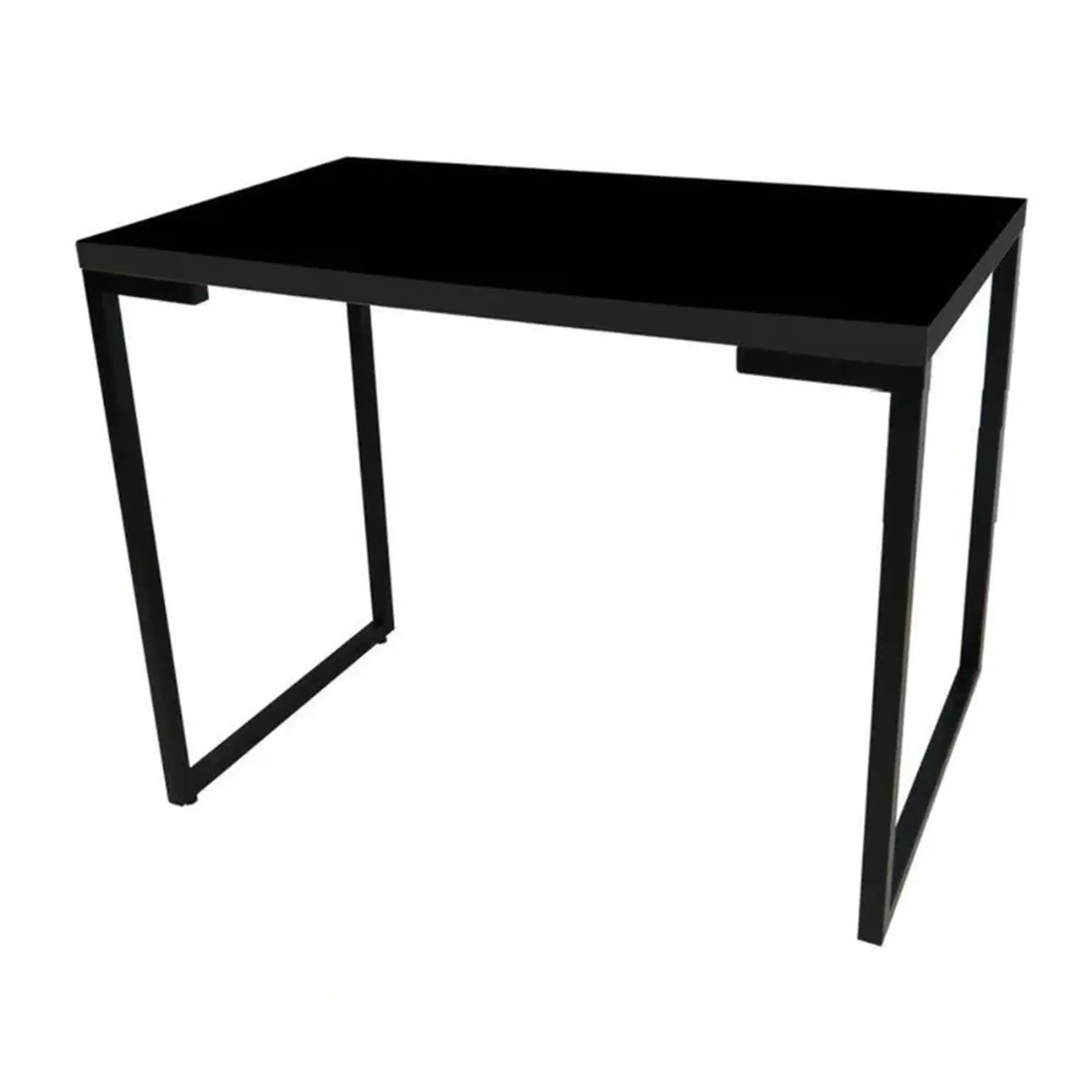 MESA SEM GAVETAS 120X50X74 TAMPO BORDA 30MM FITADO - ***PÉS MET imagem
