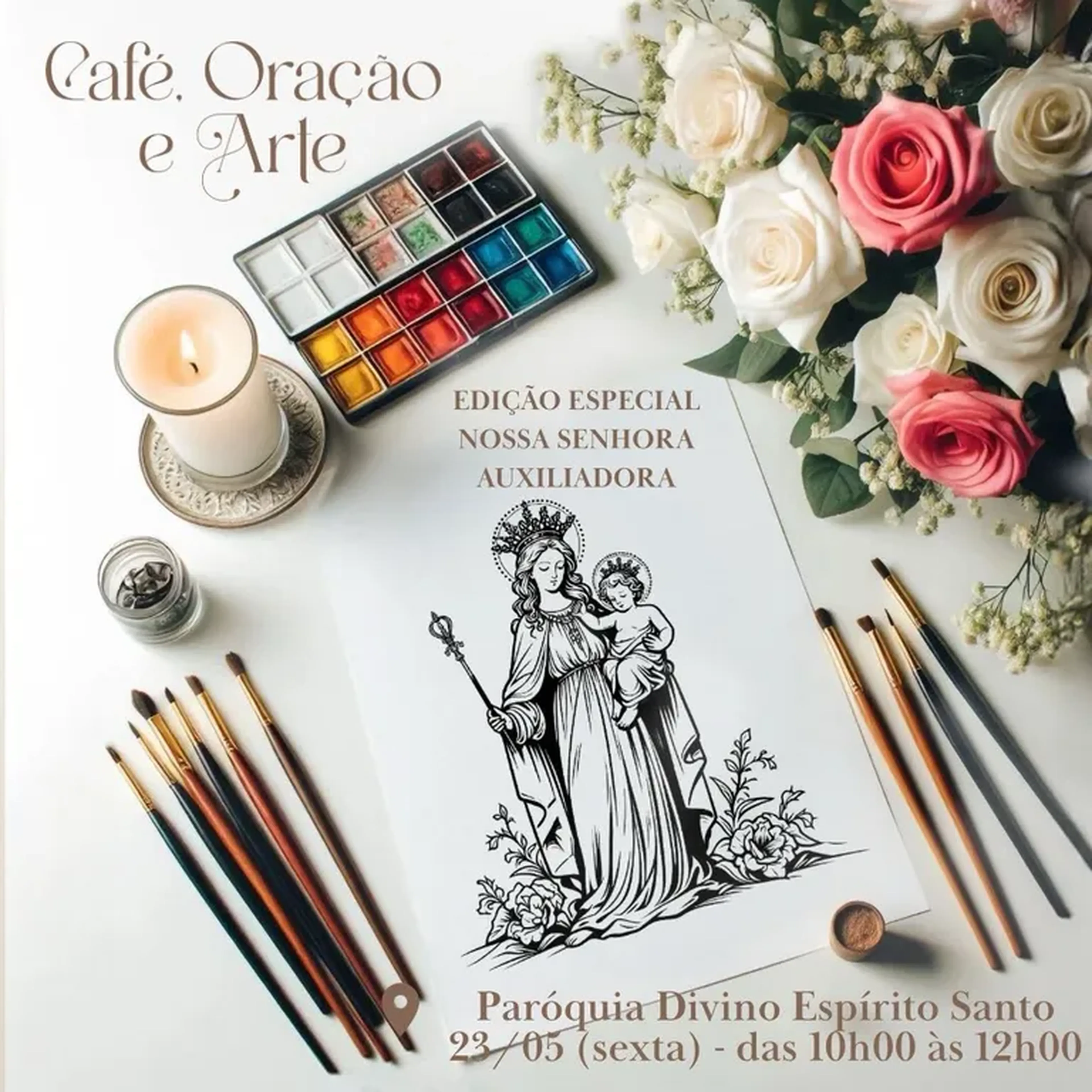 Café, Oração e Arte imagem