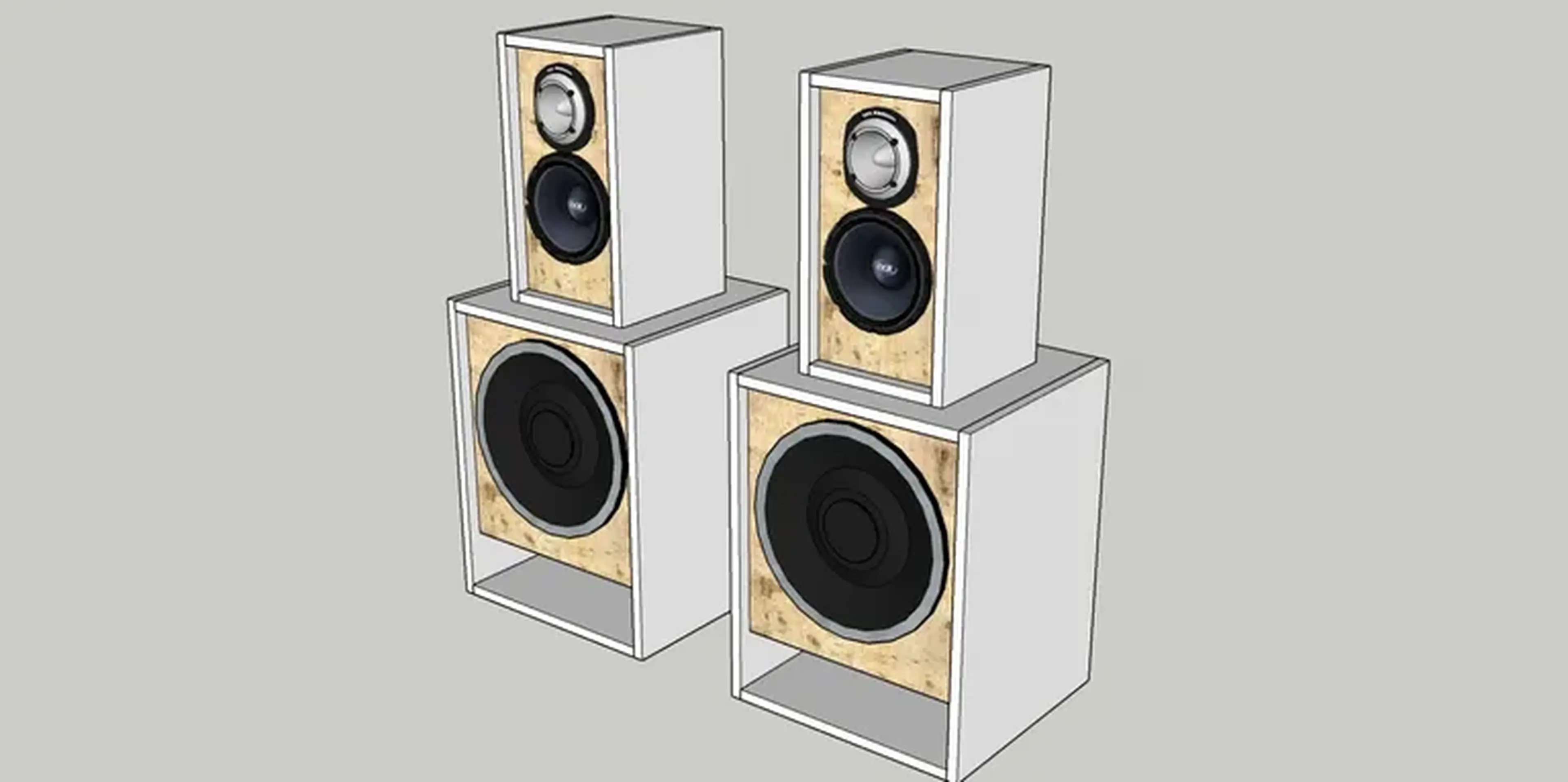 Projeto caixa line vertical 12” imagem