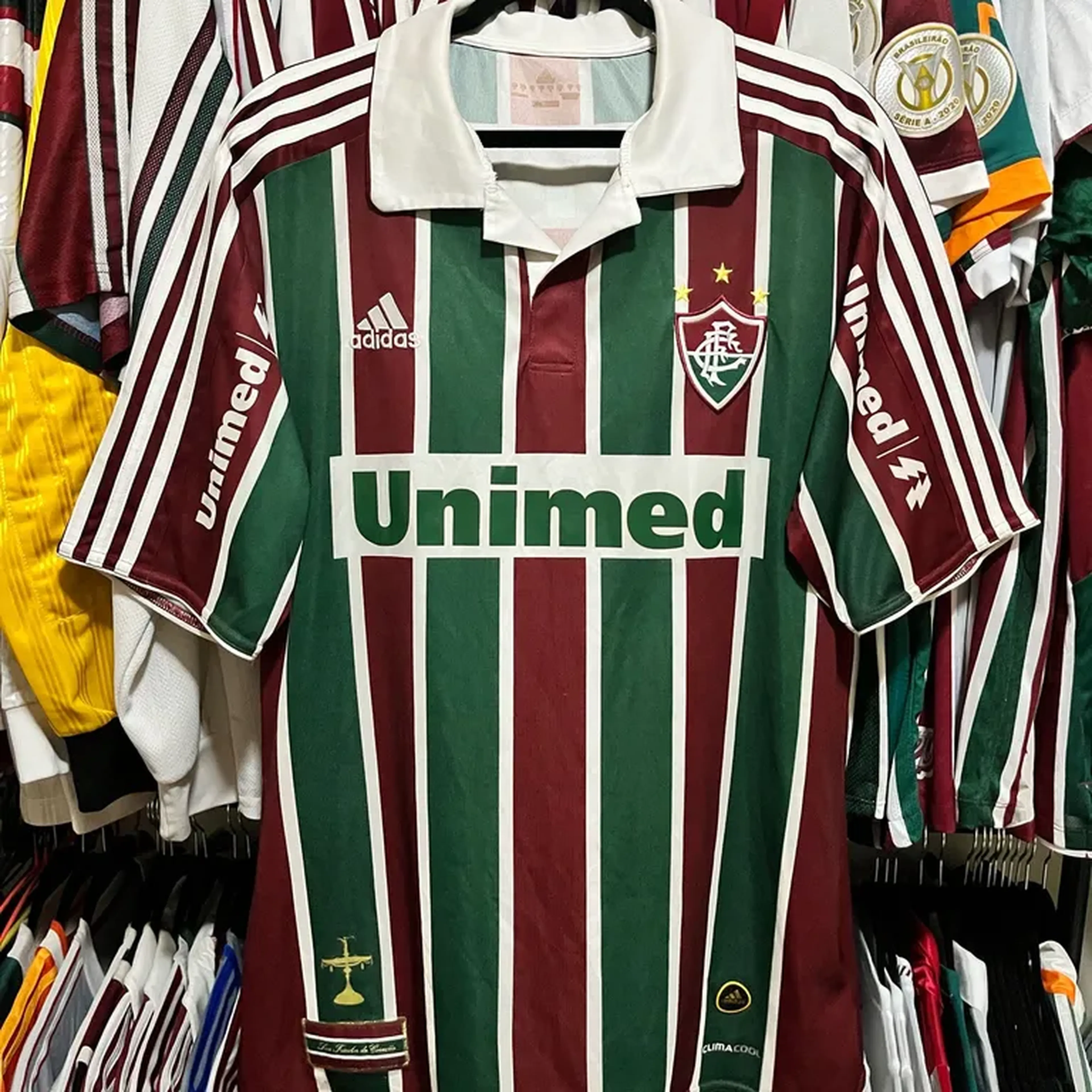 Camisa Fluminense 2010 11 imagem