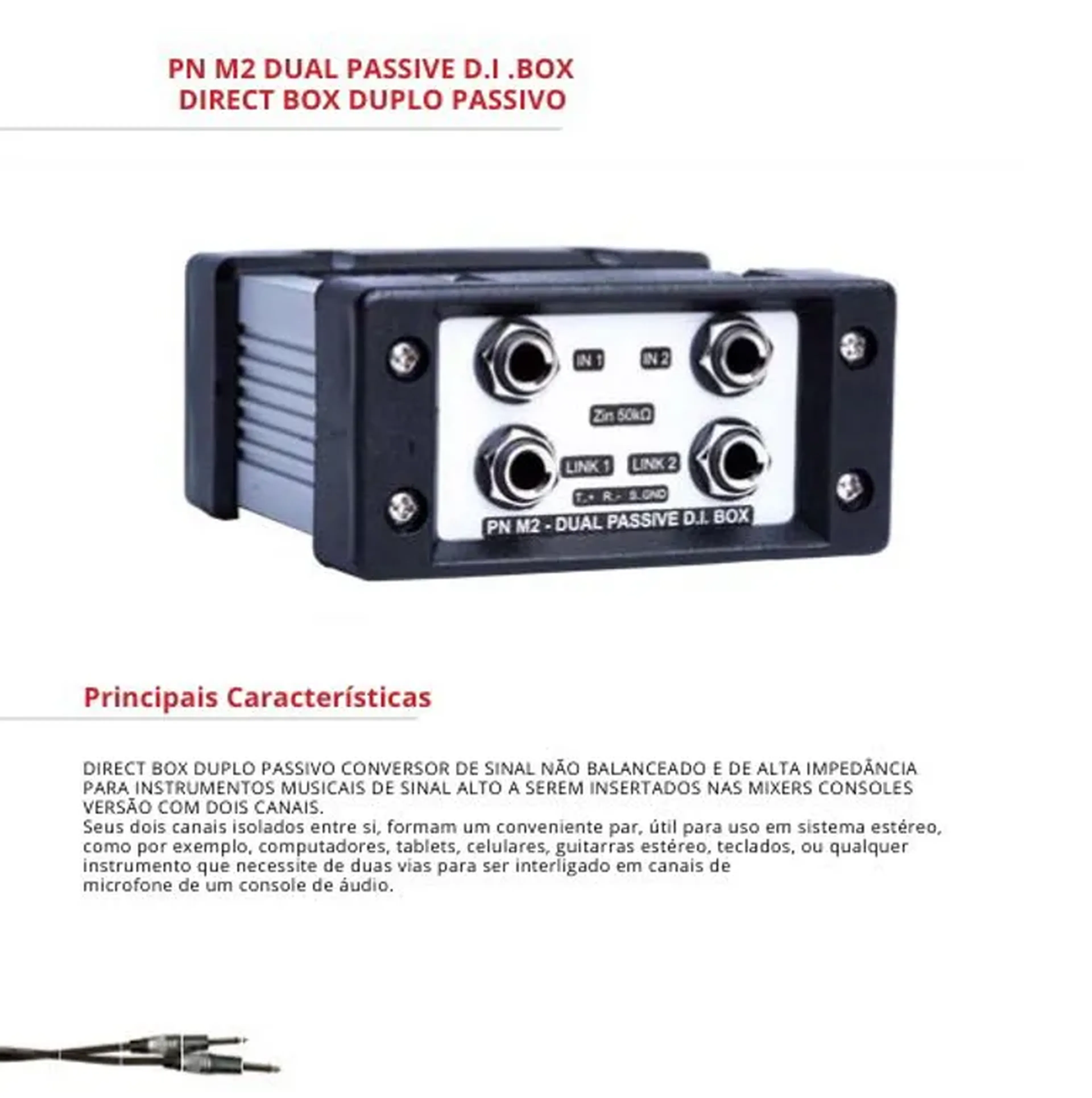 PN M2 DIRECT PASSIVO 2CH imagem