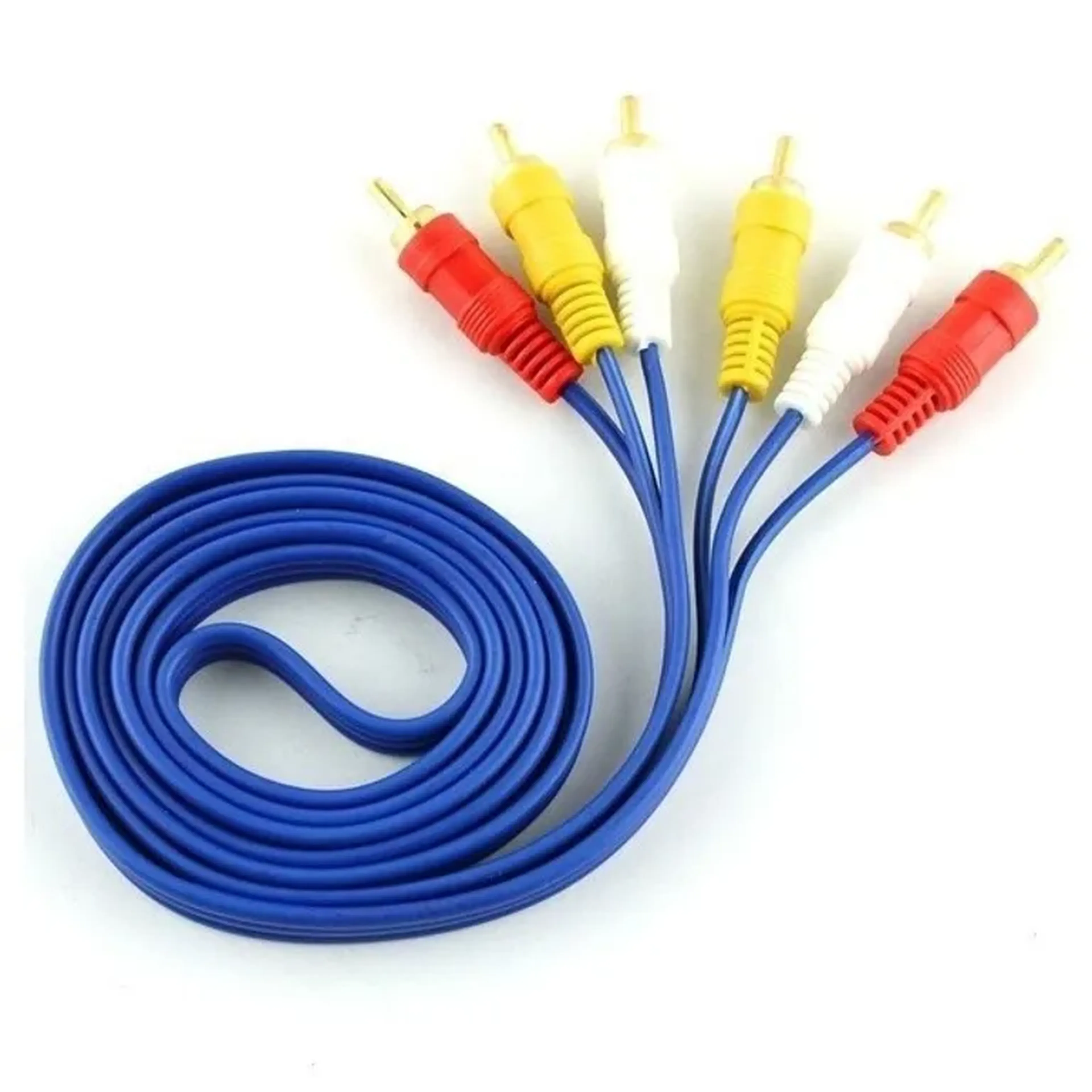 Cabo 3 Rca X 3 Rca Av It-blue Le-1013 imagem